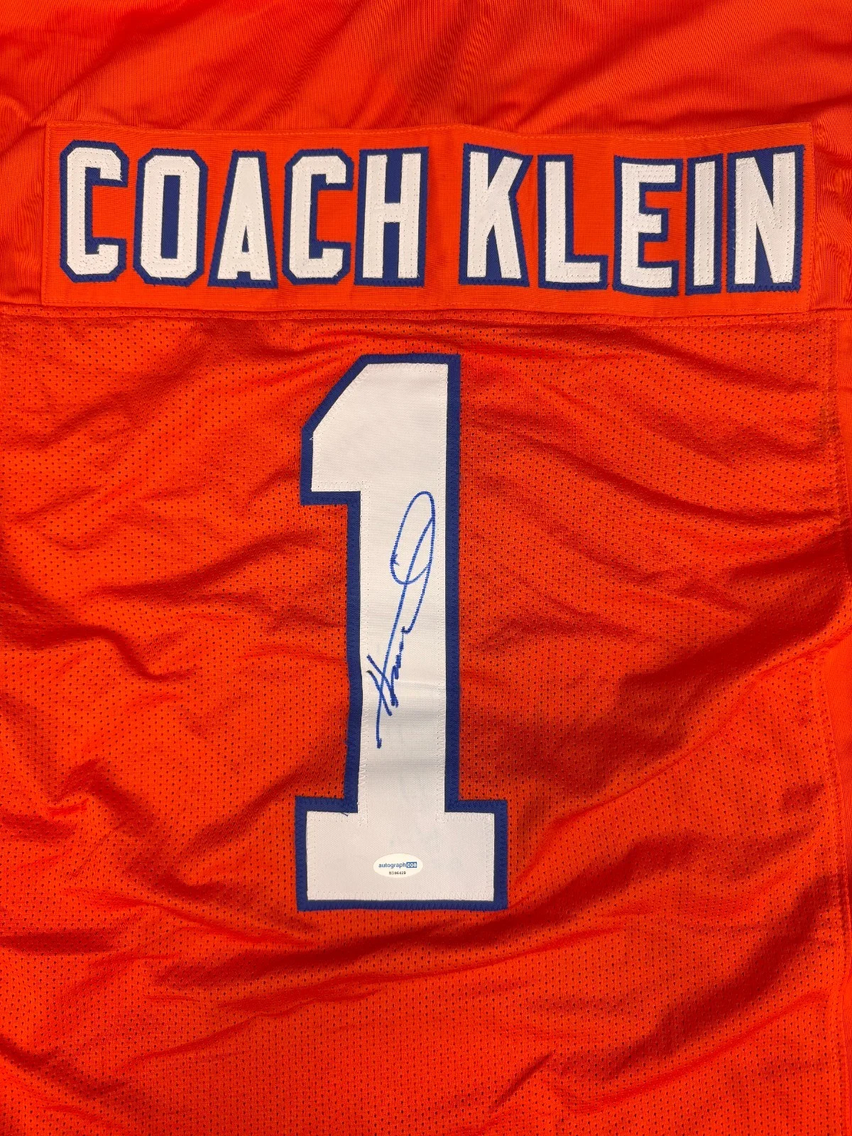 Henry Winkler — "THE WATERBOY" Henry Winkler "Coach Klein" Custom Jersey Signed ACOA, изображение 2