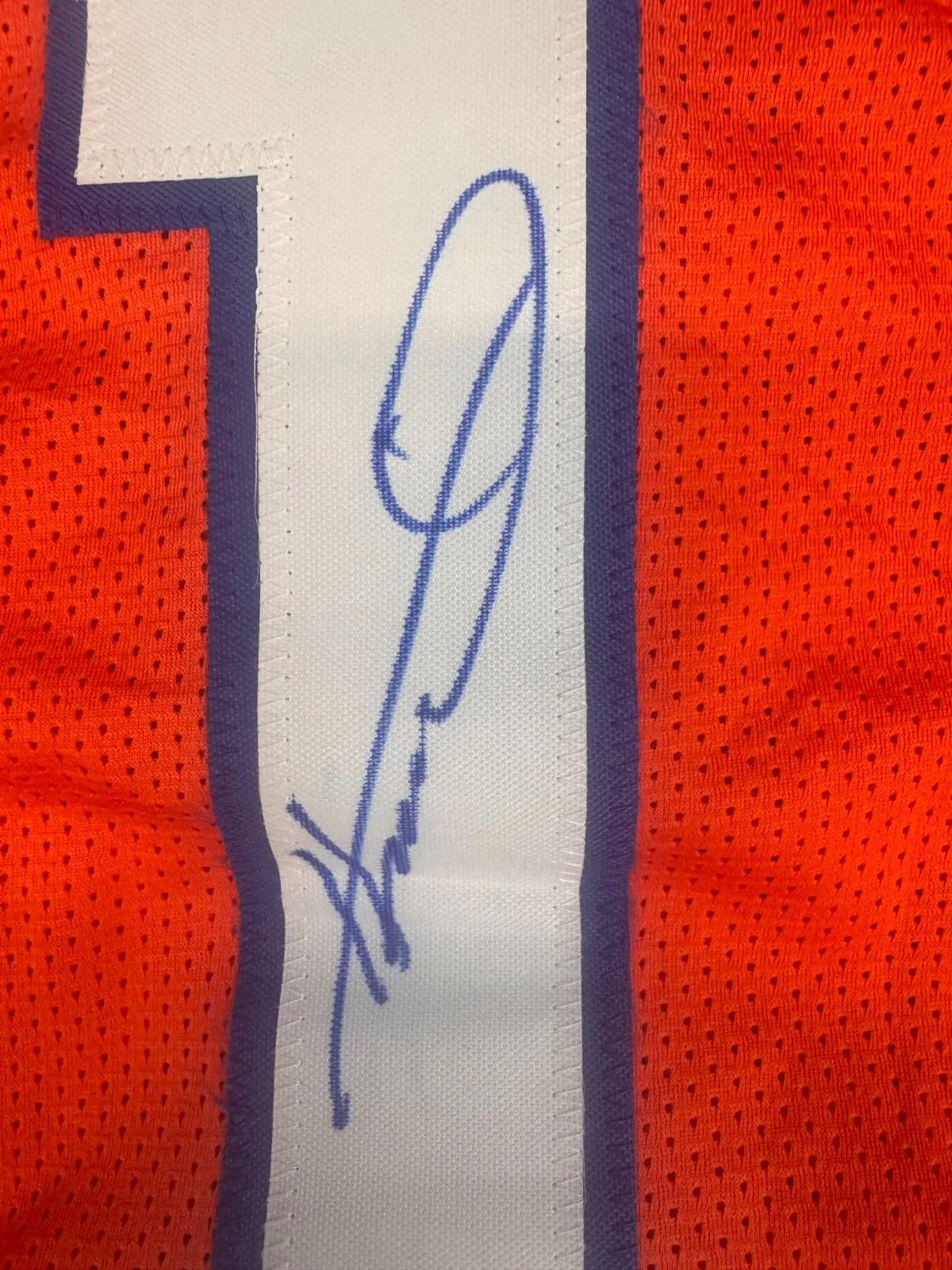 Henry Winkler — "THE WATERBOY" Henry Winkler "Coach Klein" Custom Jersey Signed ACOA, изображение 3