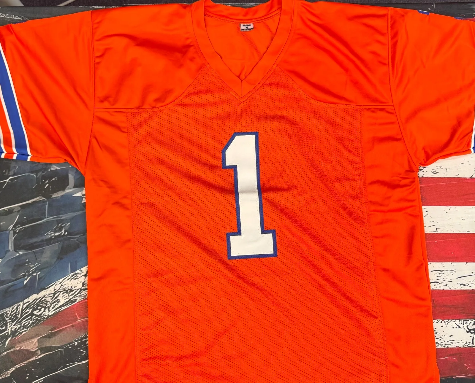 Henry Winkler — "THE WATERBOY" Henry Winkler "Coach Klein" Custom Jersey Signed ACOA, изображение 5