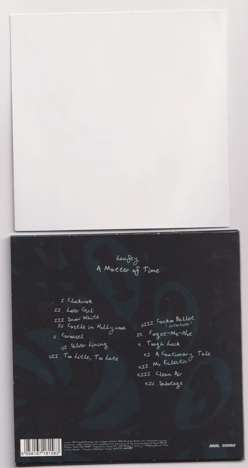 SIGNED Laufey Autographed Photo Art Card & A Matter Of Time CD Beckett BAS COA, изображение 2