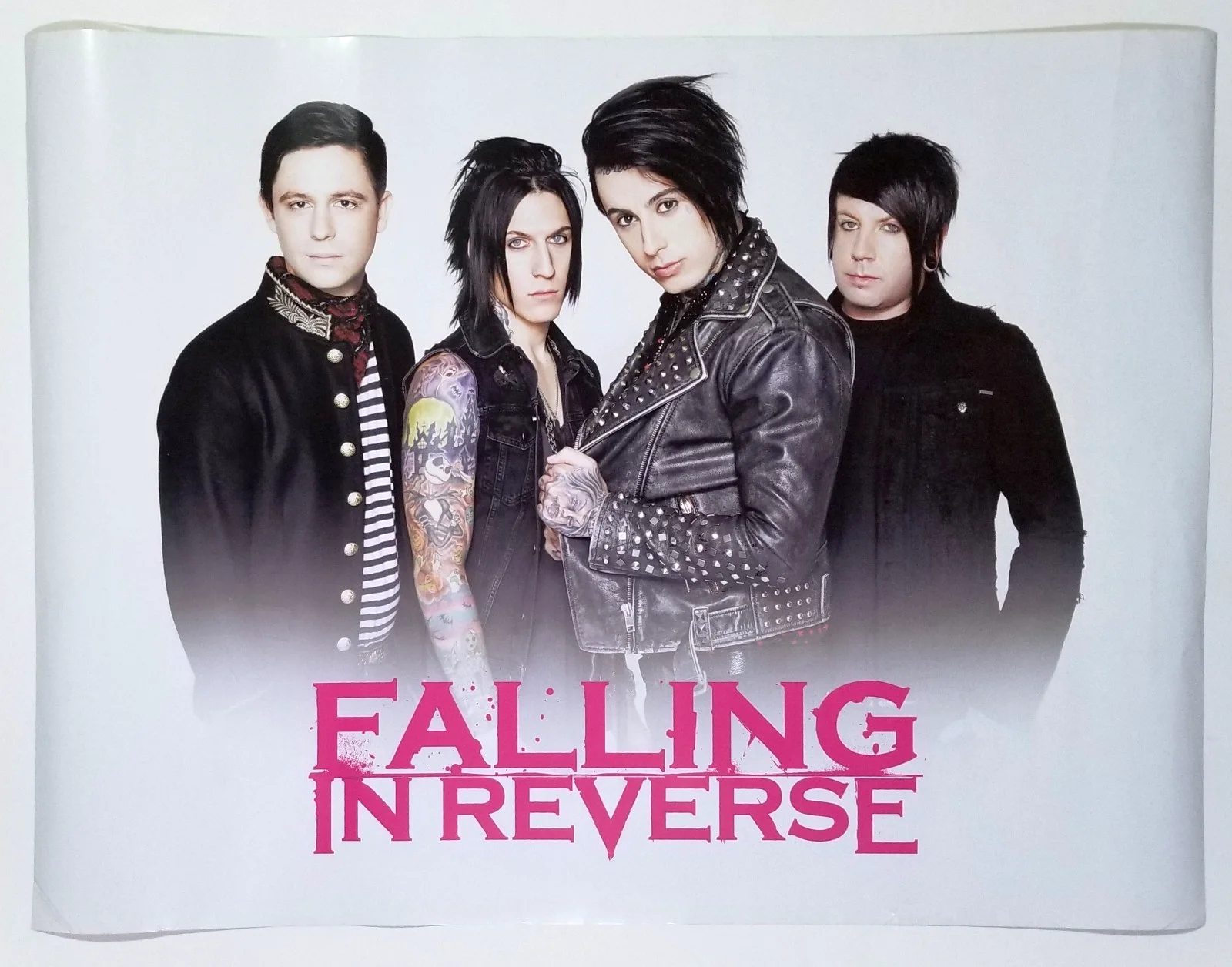 Falling In Reverse SIGNED Ronnie Radke's Three Ring Circus Poster #1 COA Derek, image 4