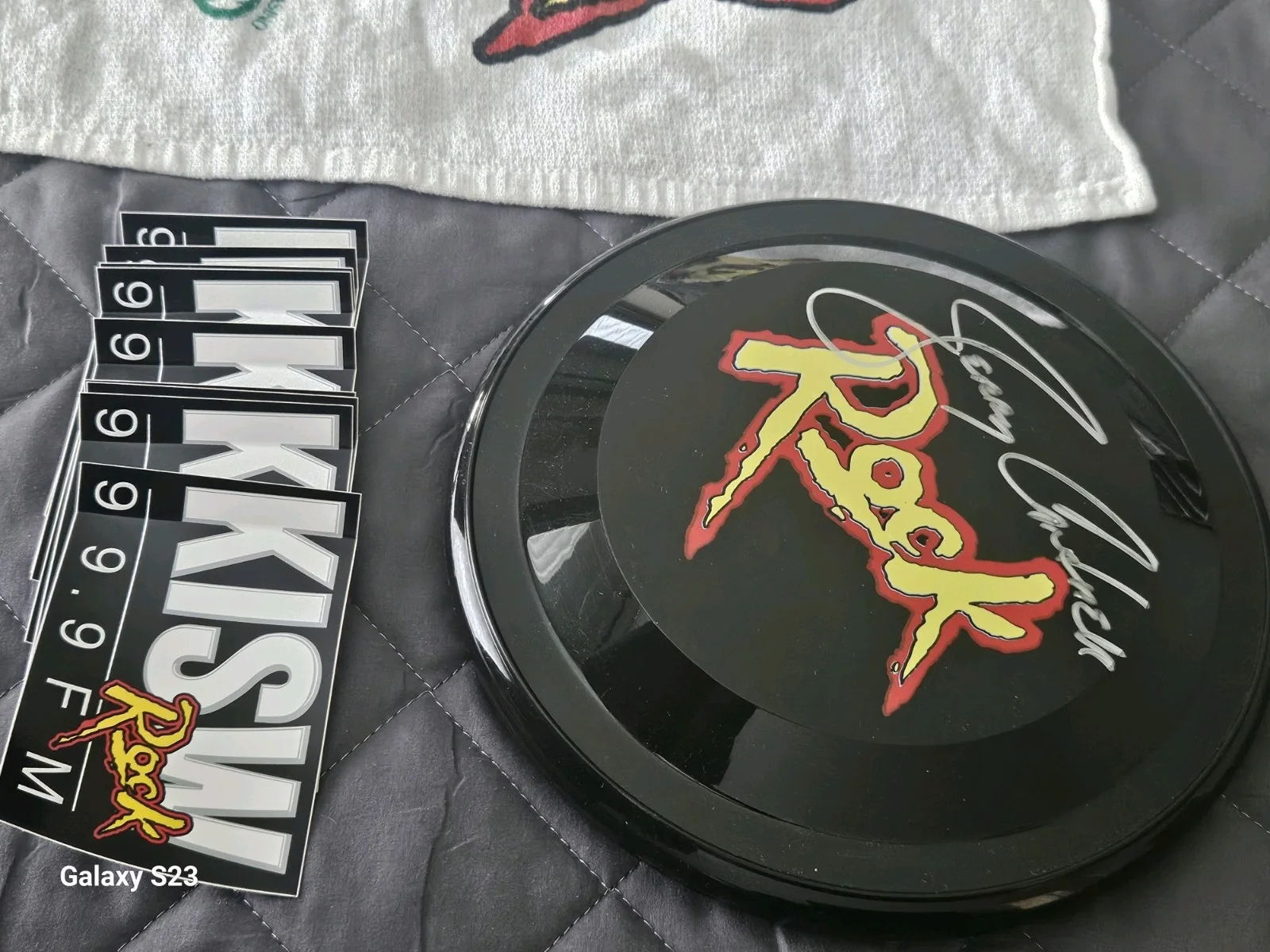 Alice In Chains Signed Jerry Cantrell Frisbee 99.9 KISW ROCK FMRADIO SeattleRARE, изображение 5