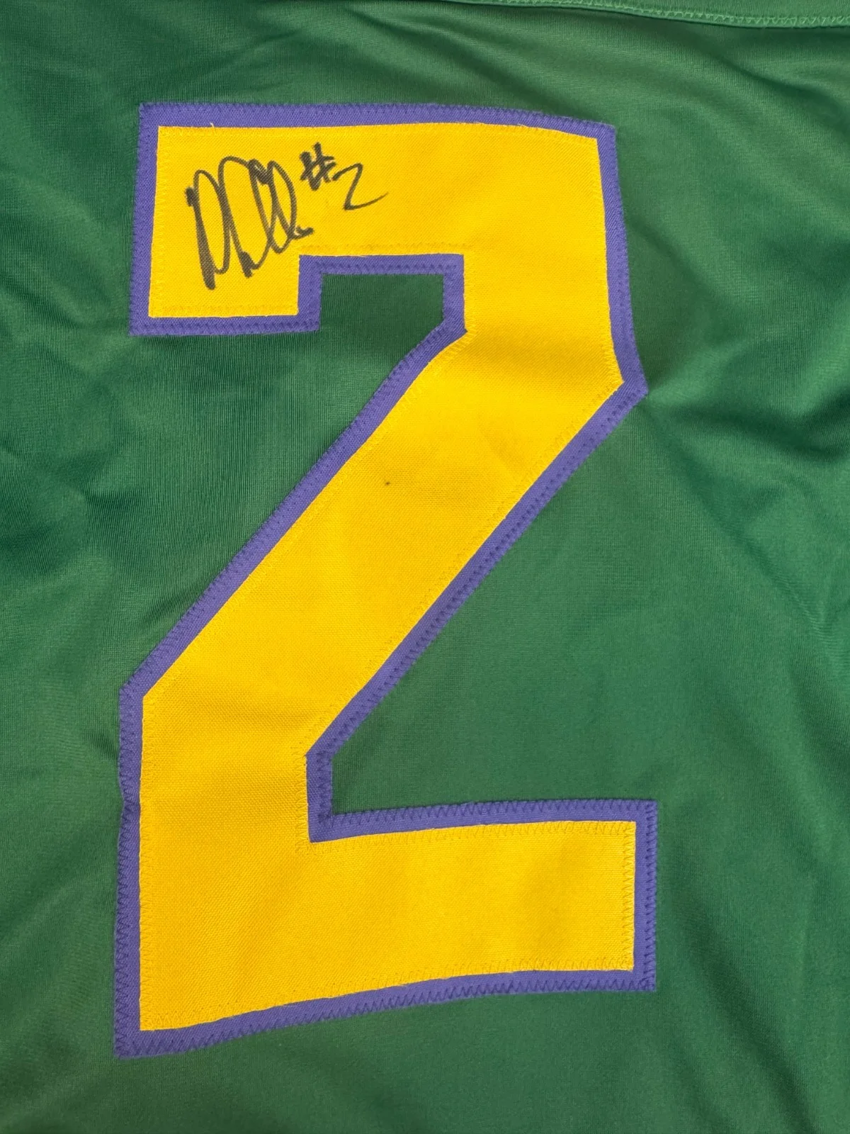 Jane Plank — “Tammy Duncan” Mighty Ducks Jane Plank Customed Signed Jersey, image 3