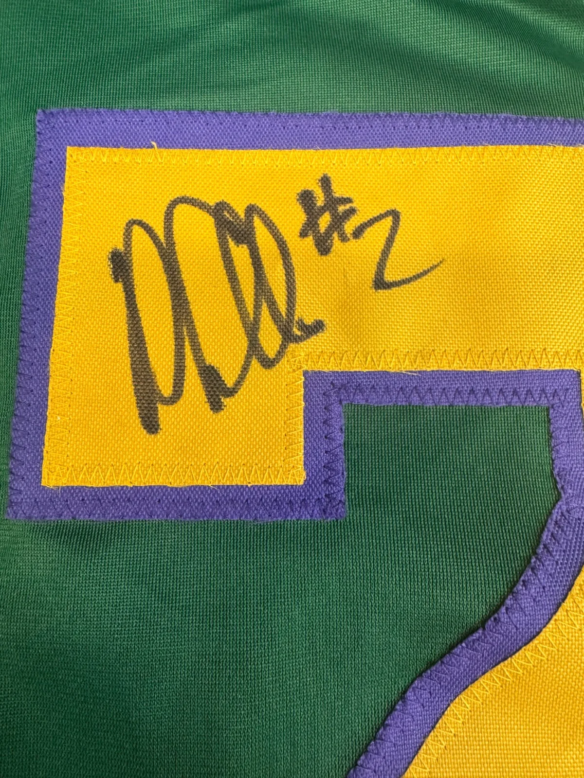 Jane Plank — “Tammy Duncan” Mighty Ducks Jane Plank Customed Signed Jersey, image 4