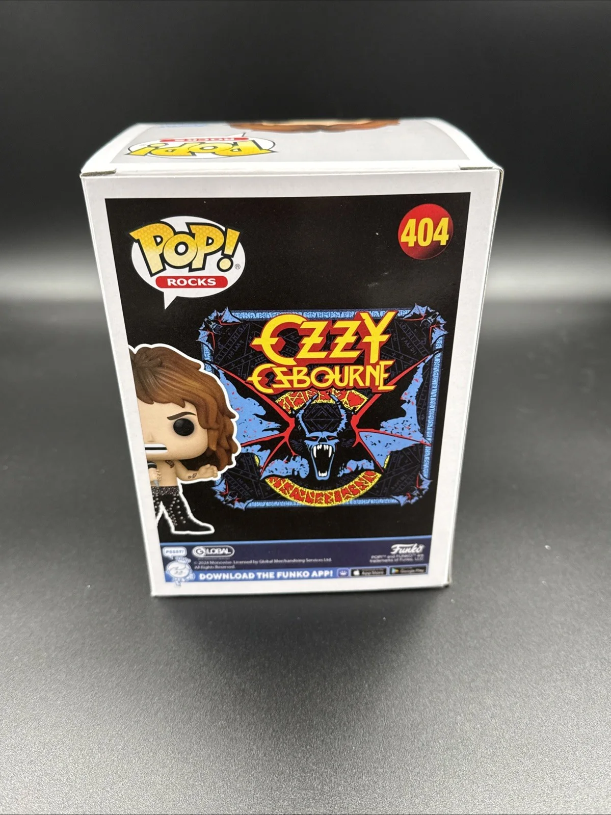 OZZY OSBOURNE SIGNED FUNKO POP #404 BLACK SABBATH JSA COA Rock & Roll 🤘🏼, image 3