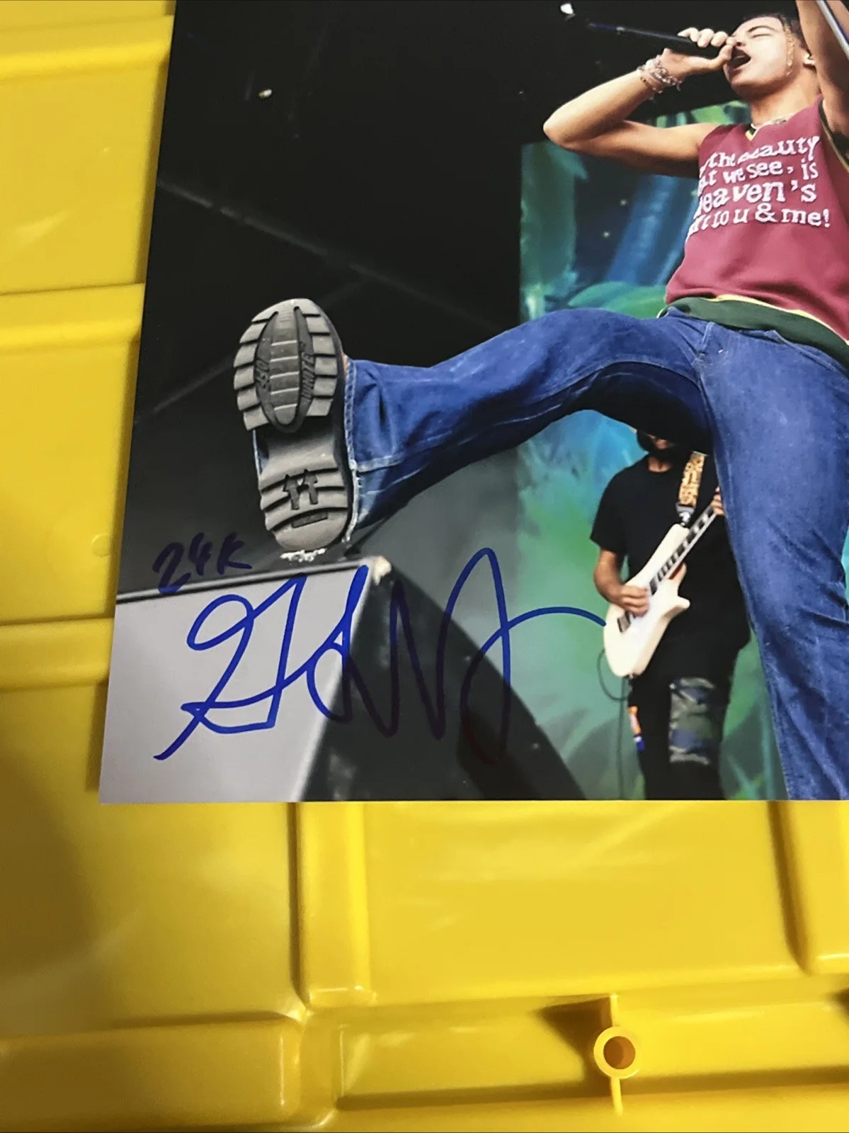 24kGoldn Rapper Signed Autographed Photo ACOA CERTIFIED MOOD Iann Dior, изображение 3