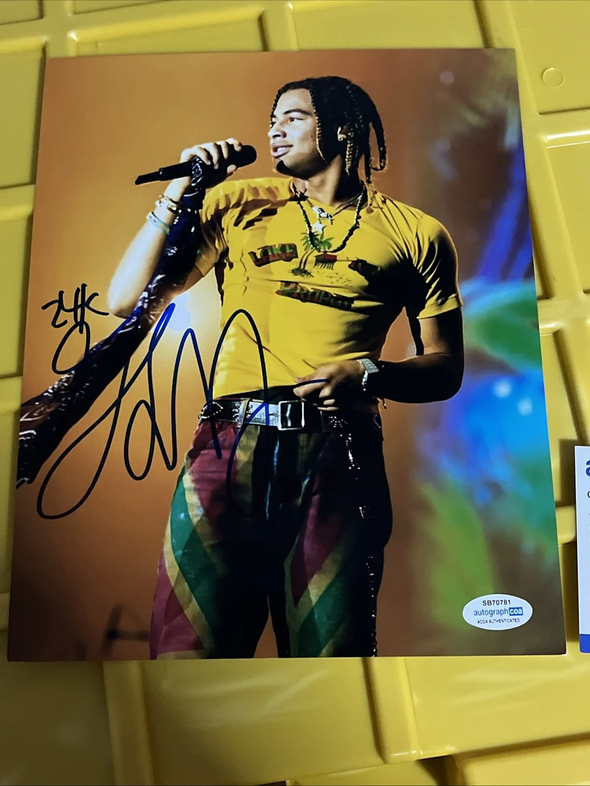 24kGoldn Rapper Signed Autographed Photo ACOA CERTIFIED MOOD Iann Dior, image 4