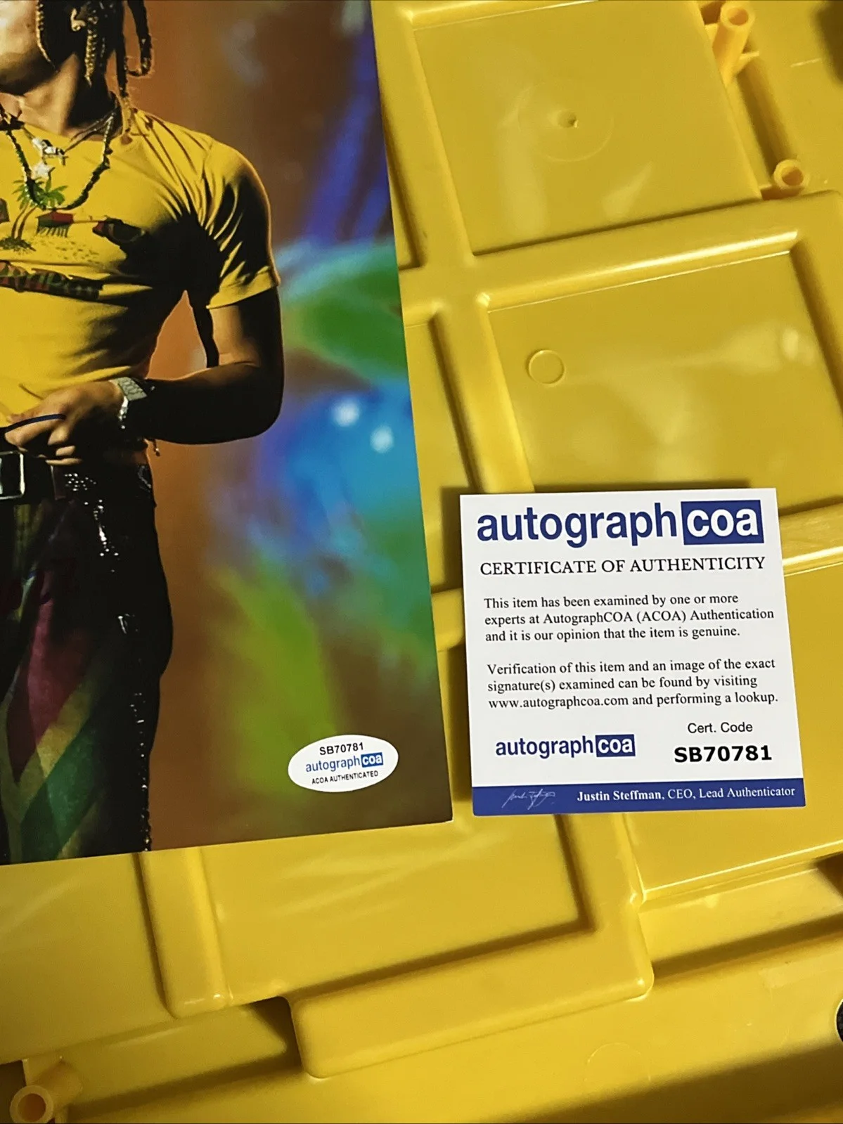 24kGoldn Rapper Signed Autographed Photo ACOA CERTIFIED MOOD Iann Dior, image 5
