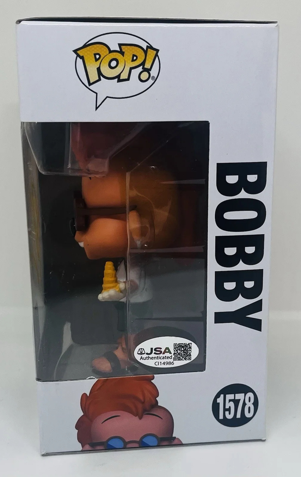 PAULY SHORE — PAULY SHORE SIGNED BOBBY ZIMMERUSKI POP FUNKO FIGURE A GOOFY MOVIE JSA COA, изображение 3