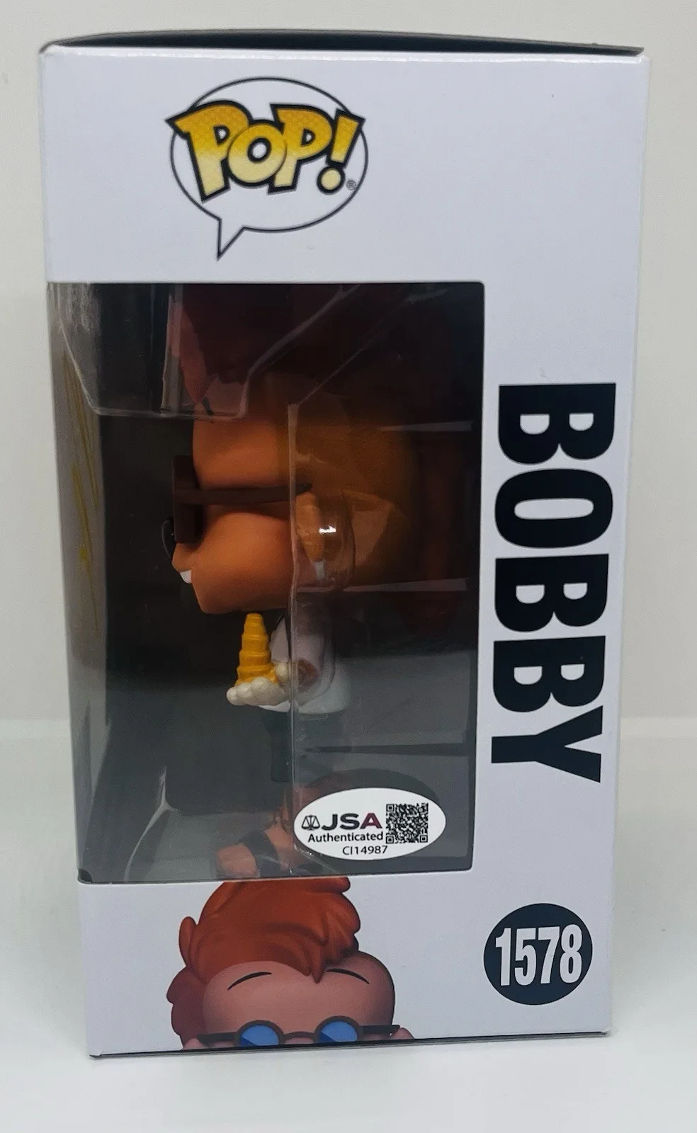 PAULY SHORE — PAULY SHORE SIGNED BOBBY ZIMMERUSKI POP FUNKO FIGURE A GOOFY MOVIE JSA COA, изображение 3