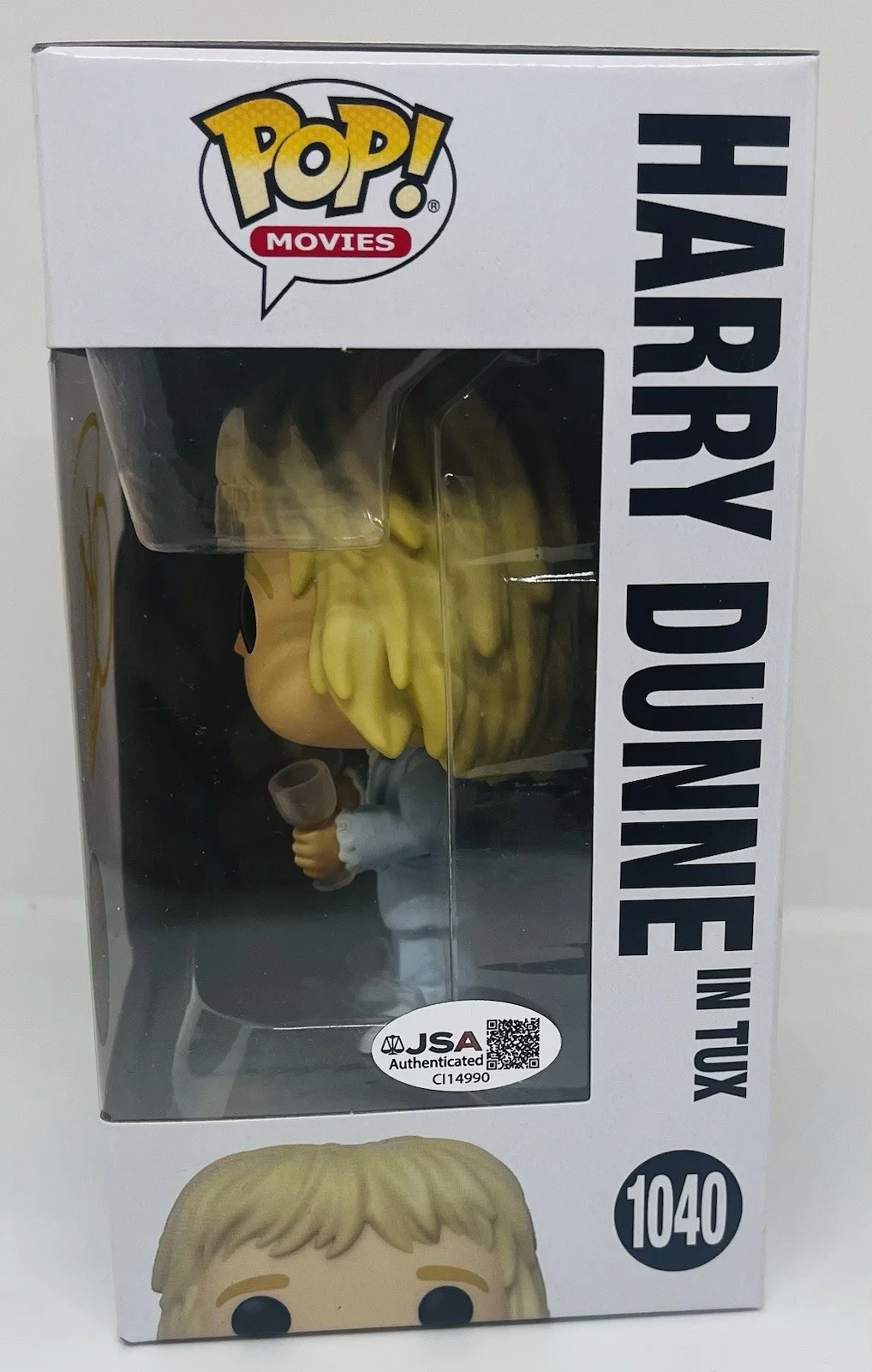 JEFF DANIELS — JEFF DANIELS SIGNED HARRY DUNNE CHASE POP FUNKO FIGURE DUMB AND DUMBER MOVIE JSA, изображение 3