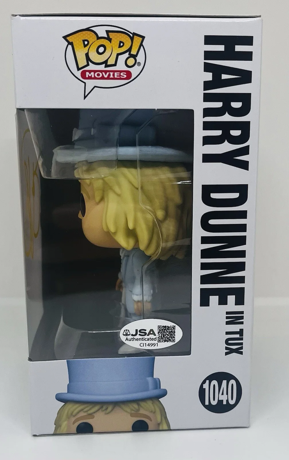 JEFF DANIELS — JEFF DANIELS SIGNED HARRY DUNNE POP FUNKO FIGURE DUMB AND DUMBER MOVIE JSA COA, изображение 3