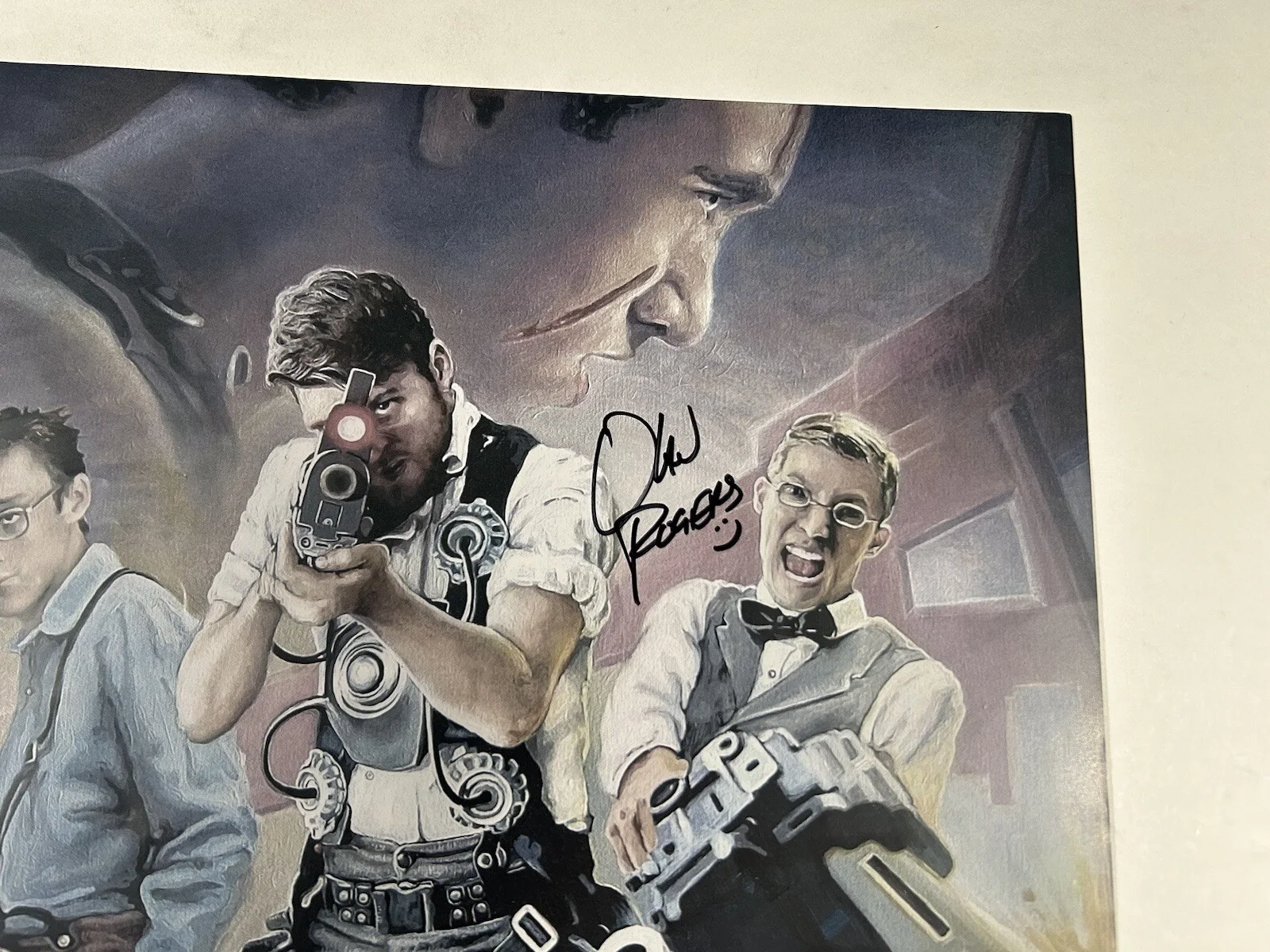 Olan Rogers — Exclusive Olan Rogers Pop Rocket Signed Poster 11x17 Autograph YouTube Star Wars, image 2
