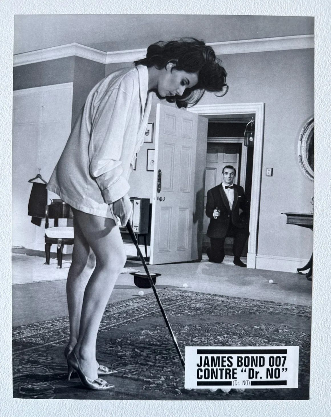 Dr No (1962) – French Lobby Cards x6 + Original Envelope – Sean Connery 007 Bond, изображение 3