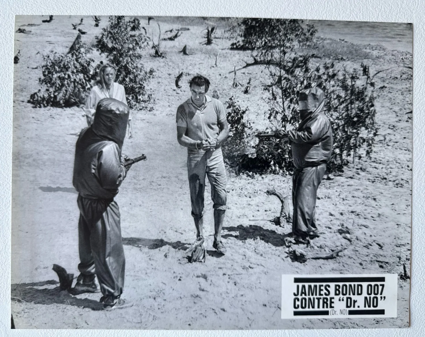 Dr No (1962) – French Lobby Cards x6 + Original Envelope – Sean Connery 007 Bond, изображение 5