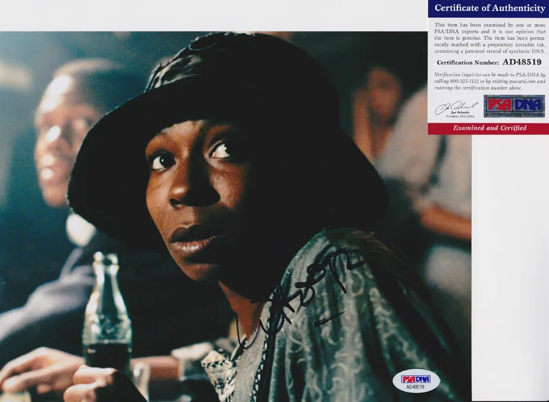 Whoopi Goldberg — Whoopi Goldberg The Color Purple Signed Autograph 8x10 Photo PSA/DNA COA #5