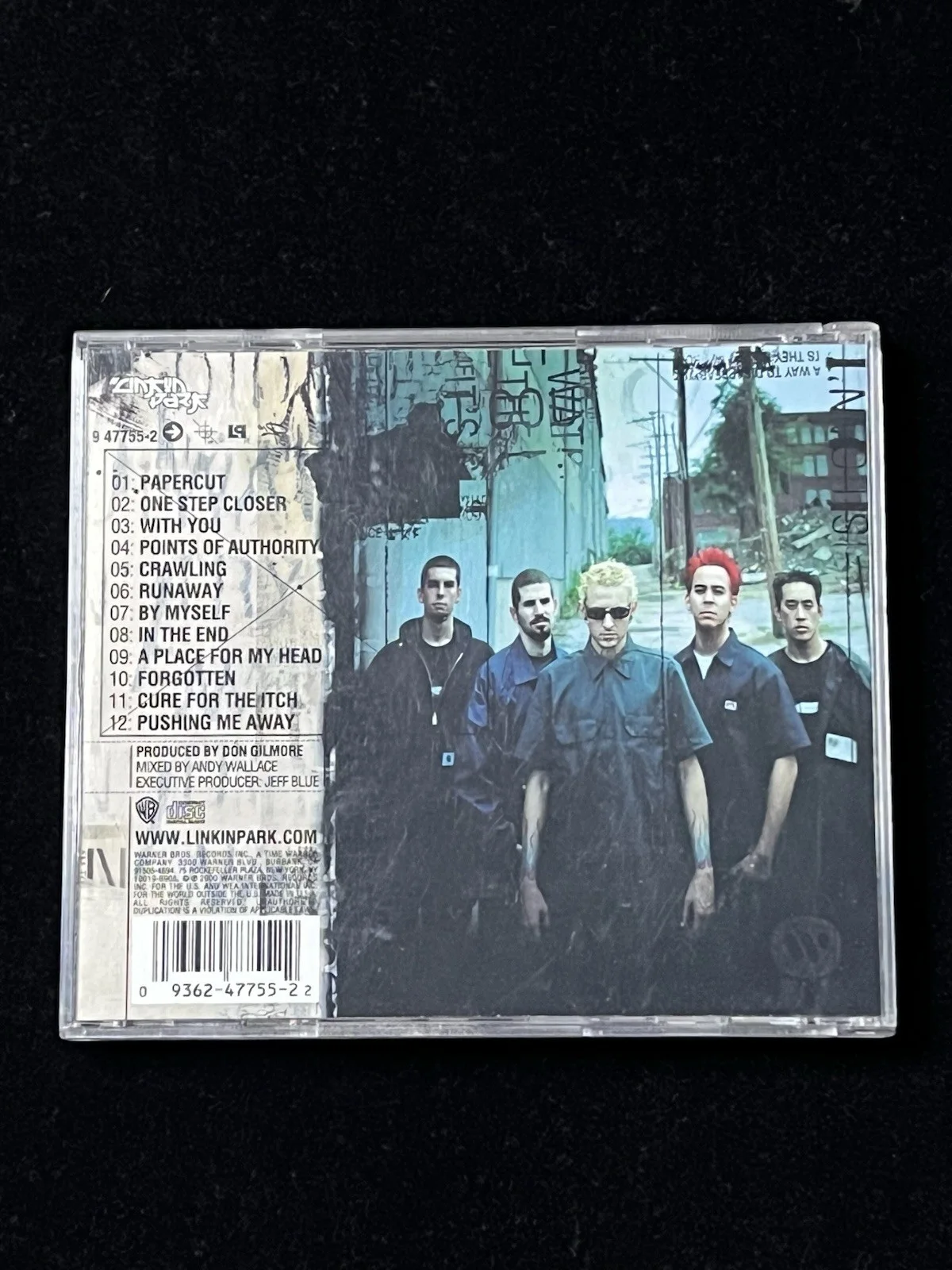 Linkin Park Hybrid Theory Signed CD Cover Chester Bennington Circa 11/11/2000, изображение 3