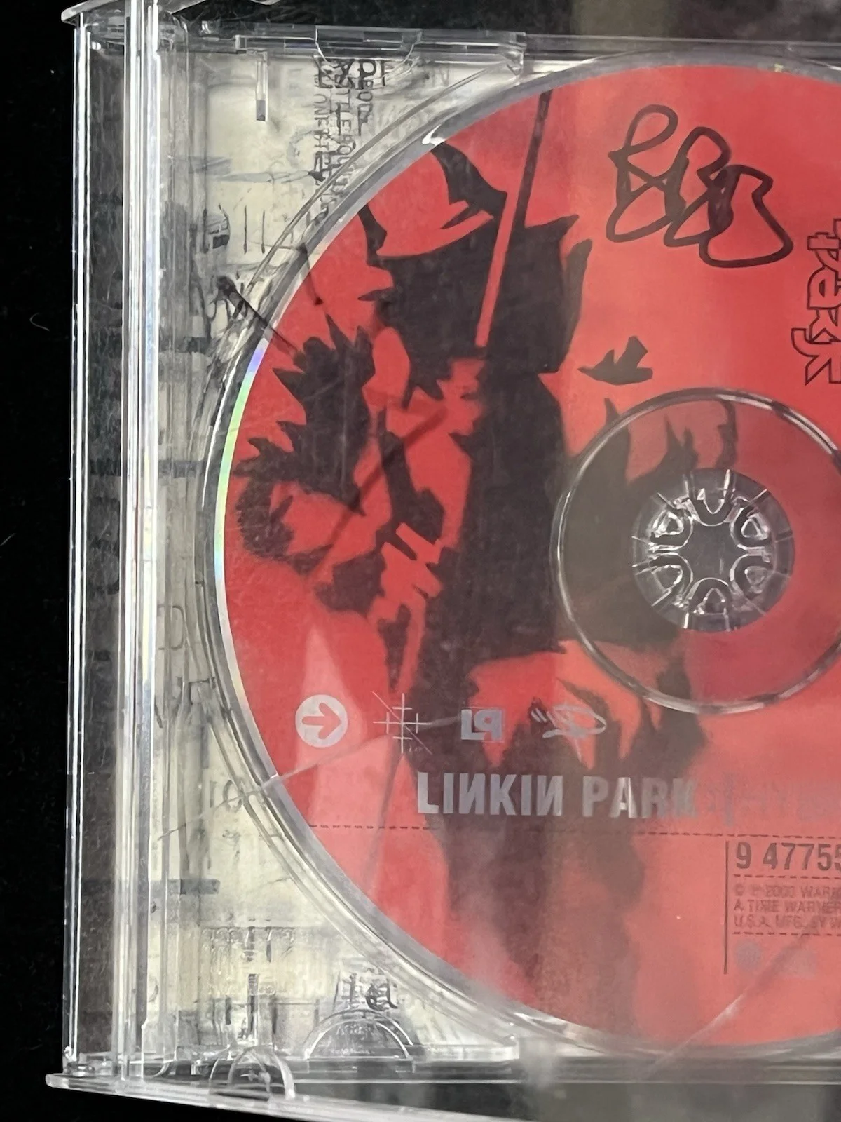 Linkin Park Hybrid Theory Signed CD Cover Chester Bennington Circa 11/11/2000, изображение 5