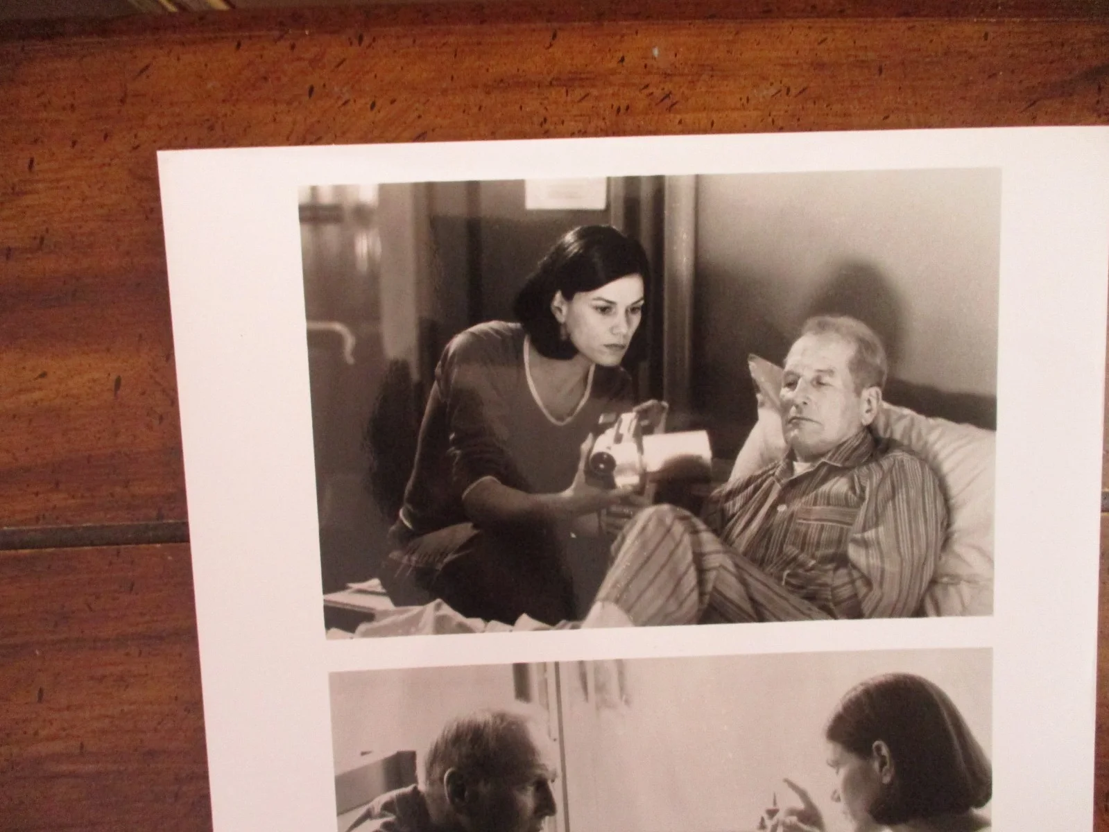 Paul Newman/Linda Fiorentino(WHERE THE MONEY IS)2000 8 x 10 Black & White Photo, изображение 2
