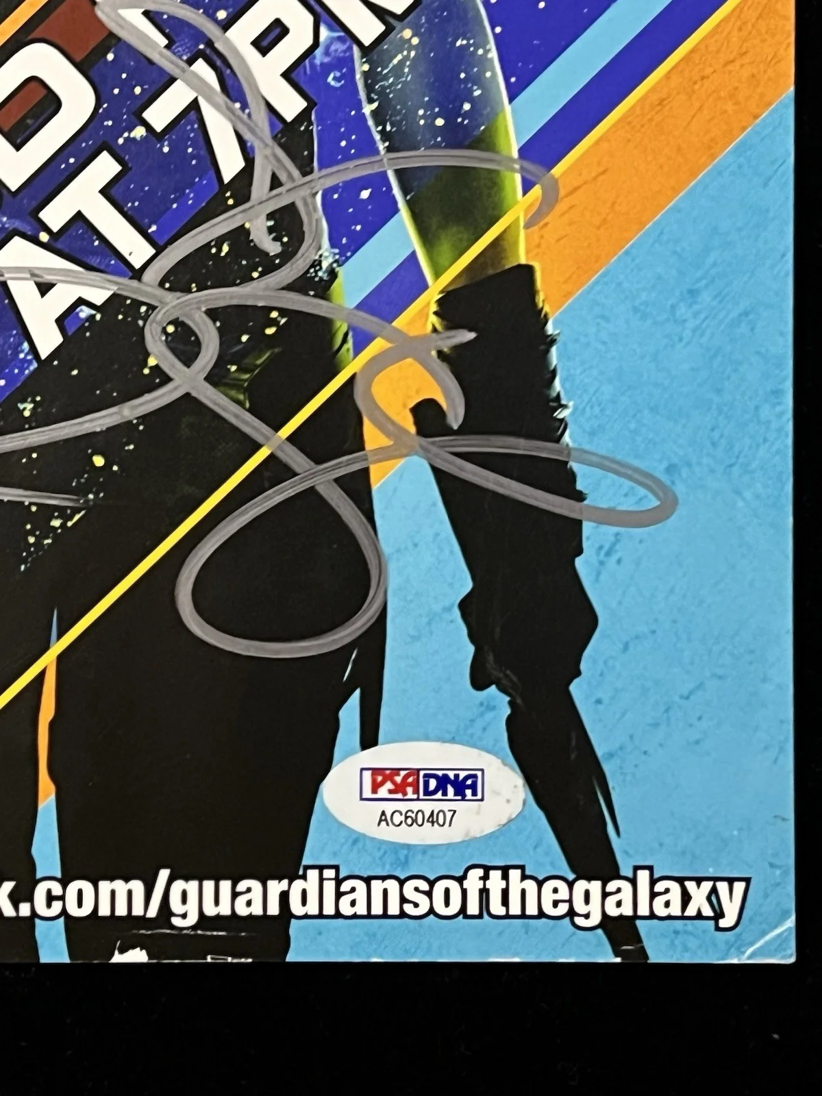 Guardians of The Galaxy Autographed Movie Poster Full Cast Signed w/ James Gunn, изображение 2