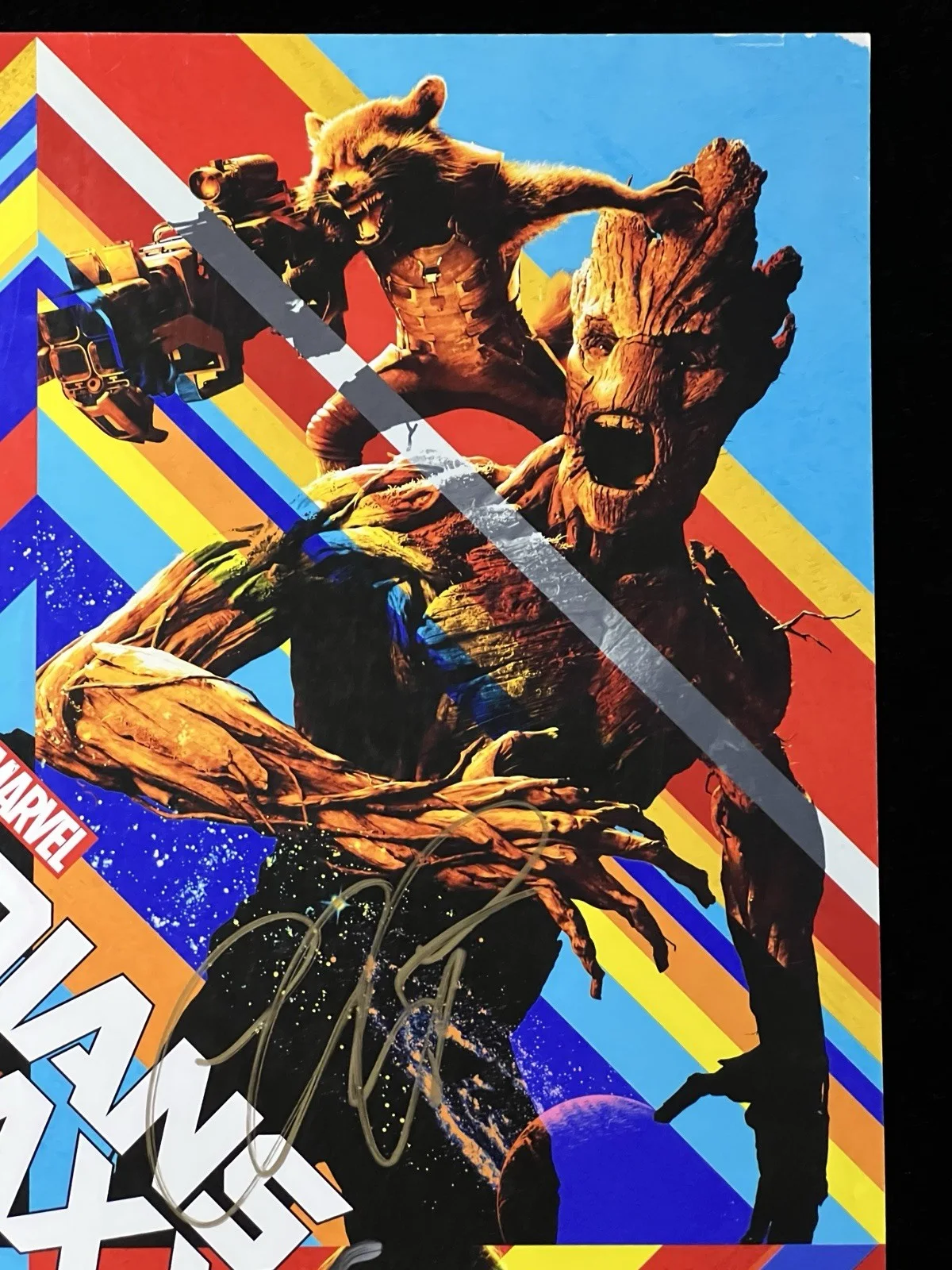 Guardians of The Galaxy Autographed Movie Poster Full Cast Signed w/ James Gunn, изображение 5