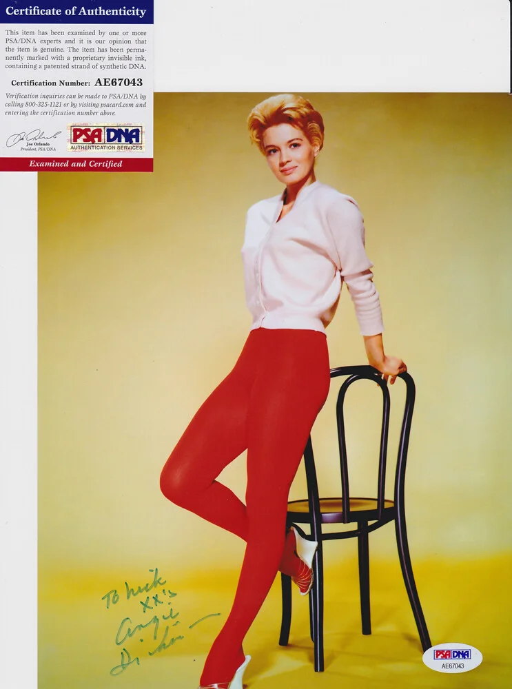 Angie Dickinson — Angie Dickinson Signed Autograph 8x10 Photo PSA/DNA COA #6