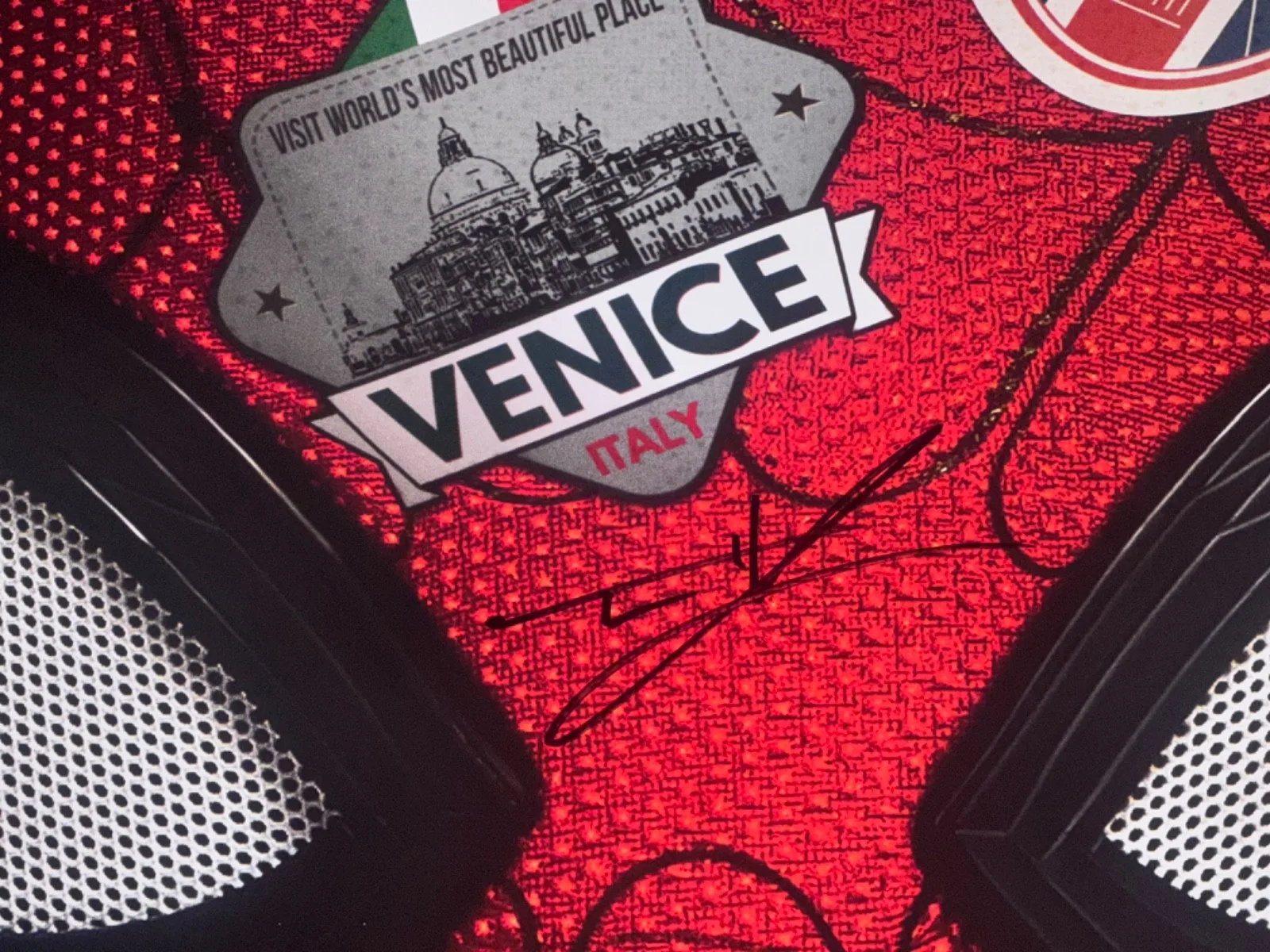 Tom Holland — SIGNED Tom Holland Movie Poster Spider-Man Far From Home Venice 27x40 Auto PSA, изображение 3
