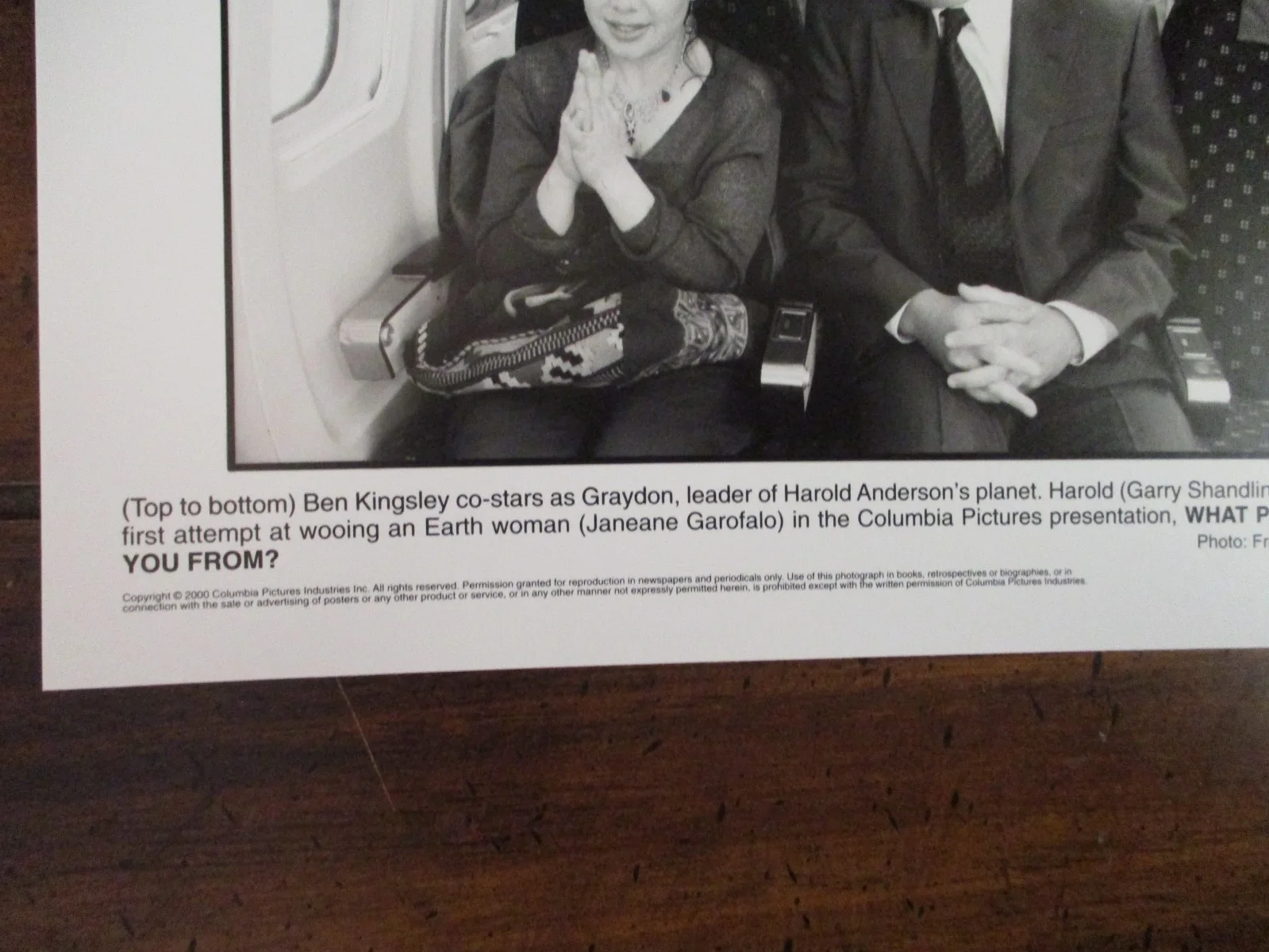 Janeane Garofalo/Garry Shandling/Ben Kingsley(WHAT PLANET ARE YOU FROM?)00 Photo, изображение 3