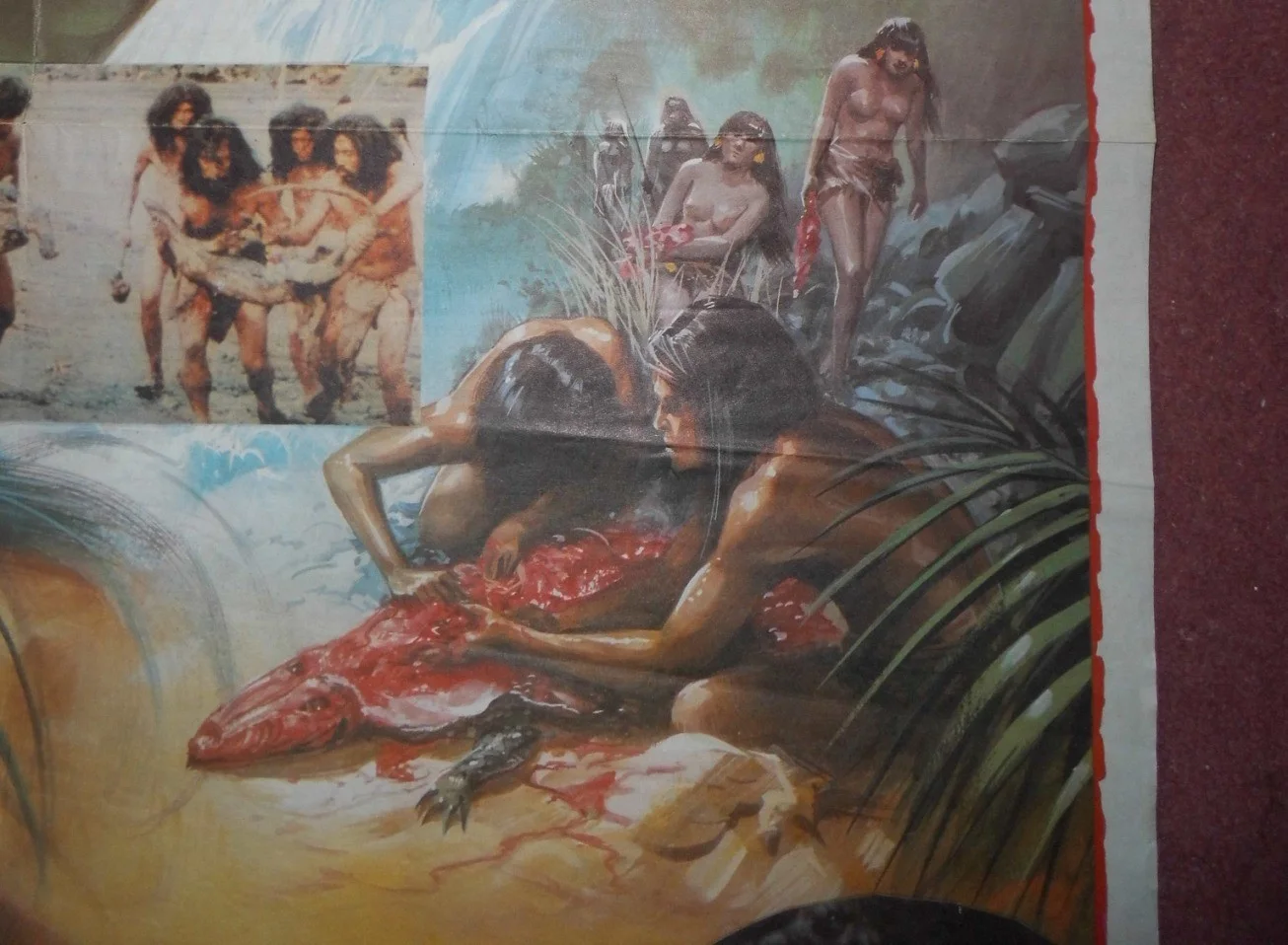 PRIMITIF (1978) shocking Thai film poster EXPLICIT GORE aka PRIMITIVES, image 3