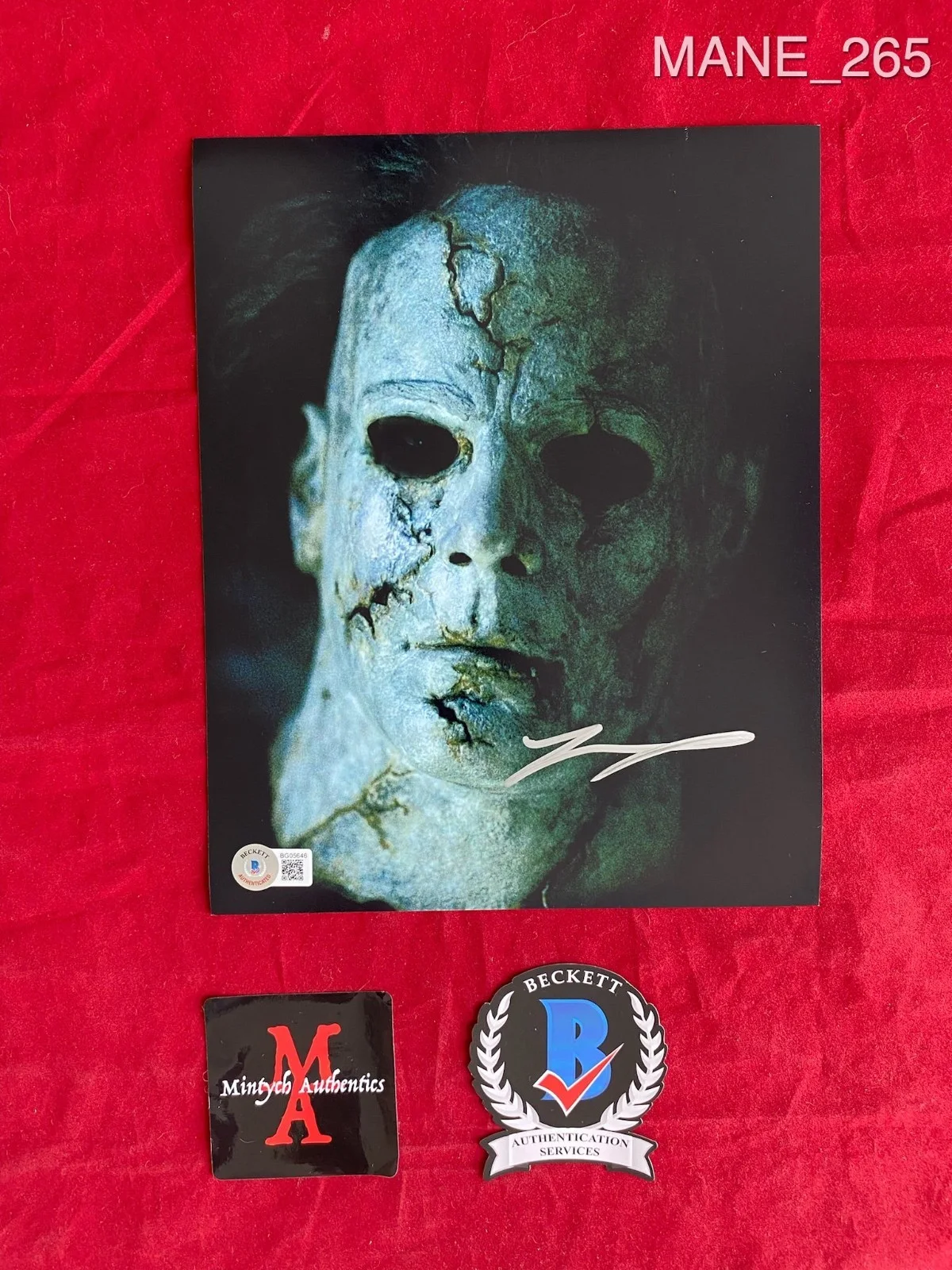 Tyler mane — Tyler Mane signed 8x10 photo Rob Zombie Halloween Michael Myers Beckett