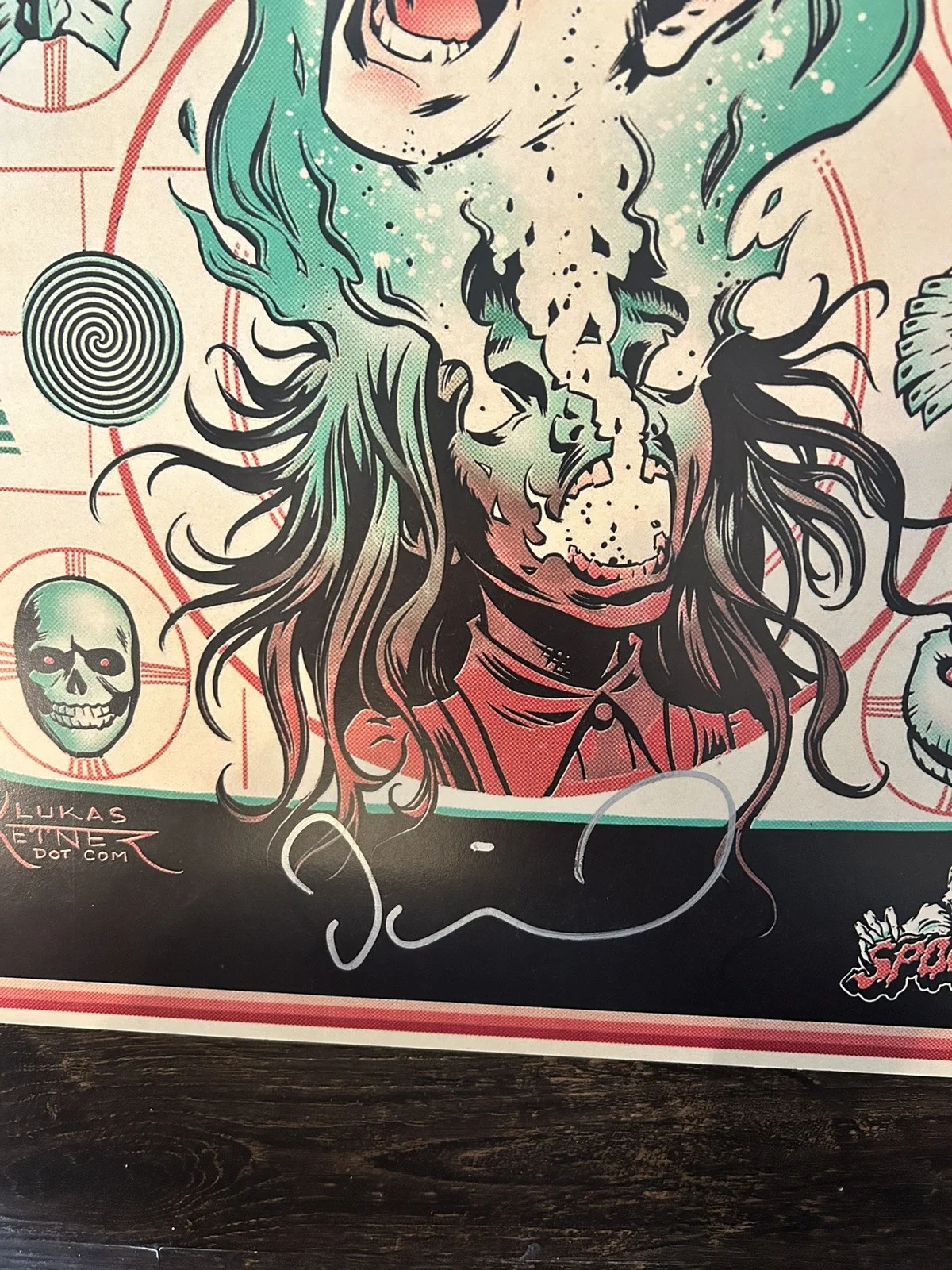David Dastmalchian — David Dastmalchian signed auto autograph 12x18 Poster Late Night with The Devil, image 2