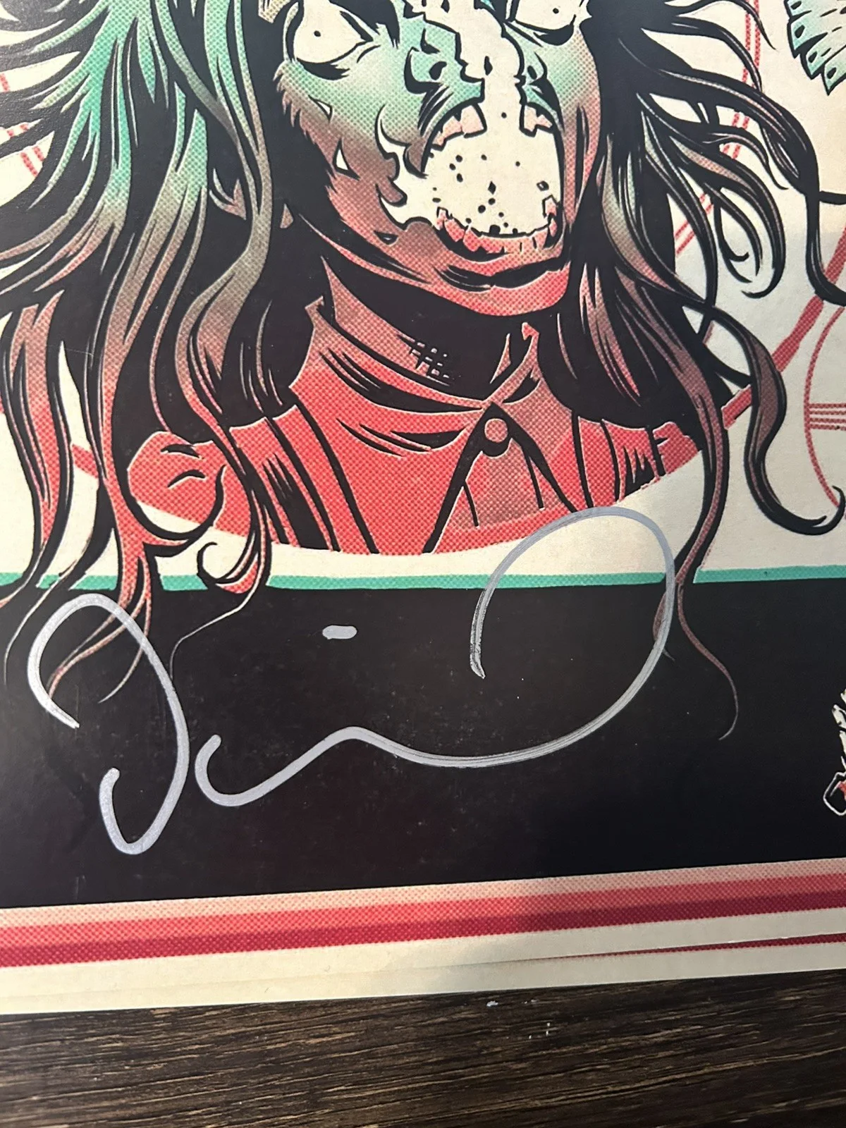 David Dastmalchian — David Dastmalchian signed auto autograph 12x18 Poster Late Night with The Devil, image 3