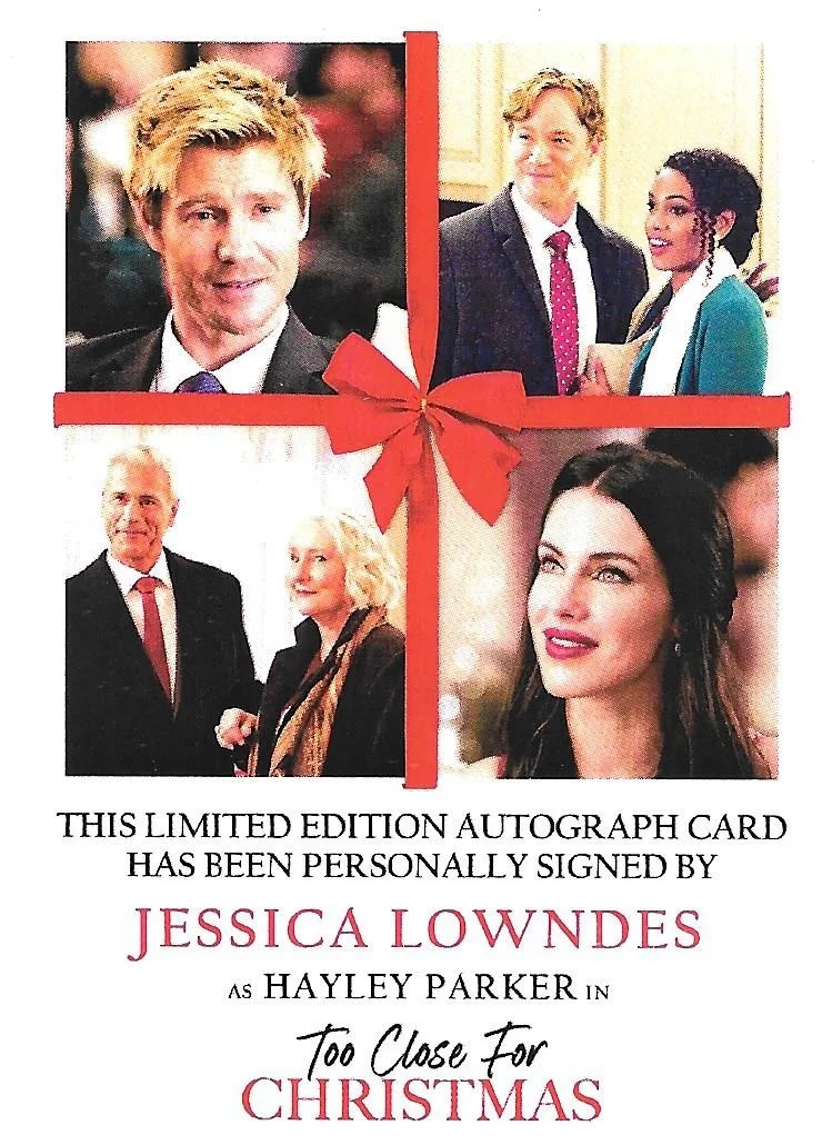 Jessica Lowndes 2 unsigned Custom Too Close For Christmas & 90210, изображение 3