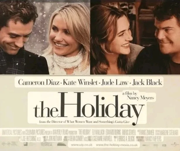 The Holiday-Original Uk Quad Cinema Poster - 30" X 40" – 2010 D/S, изображение 2