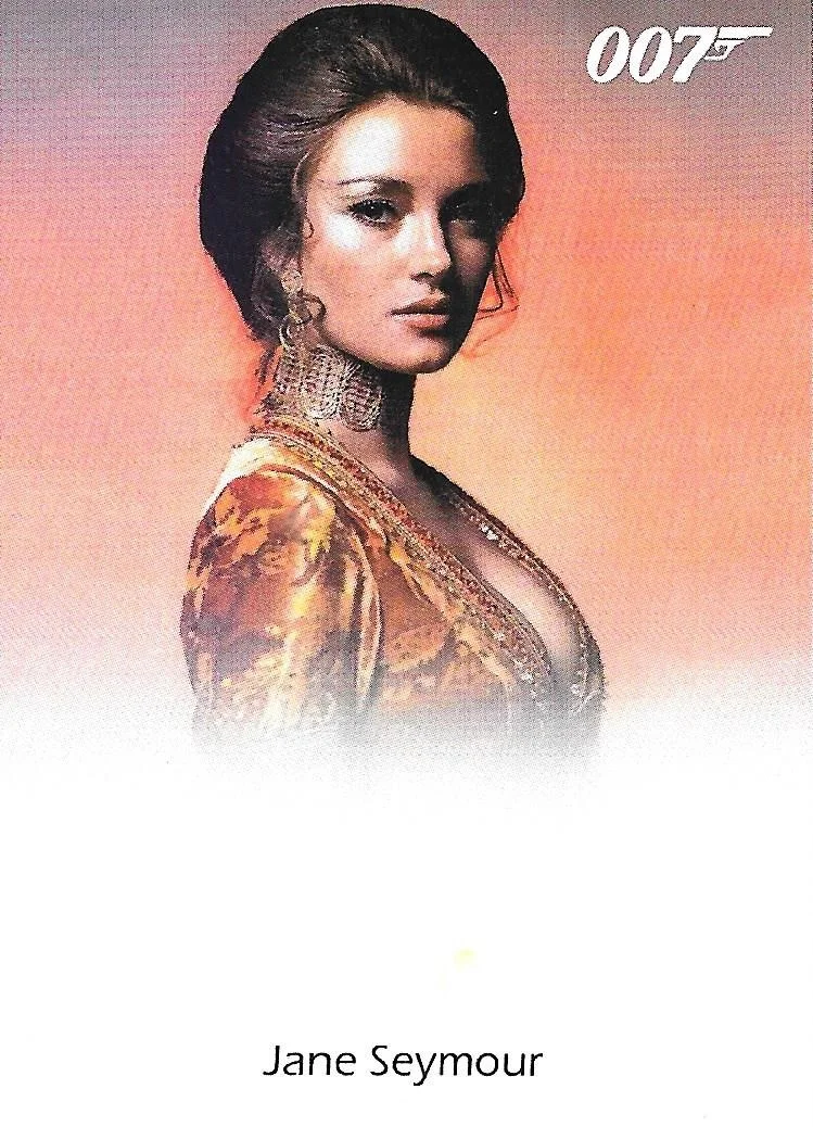 Jane Seymour 3 unsigned Custom Cards A Christmas Spark & 2- 007 Live and Let Die, image 4