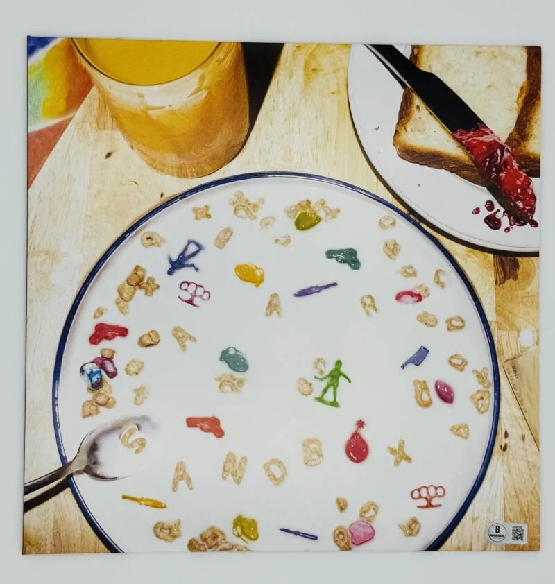 TYSON RITTER, NICK WHEELER, MIKE KENNERTY, CHRIS GAYLOR — ALL AMERICAN REJECTS SIGNED 2025 L/E SANDBOX VINYL RECORD TYSON RITTER BAS K08, image 3