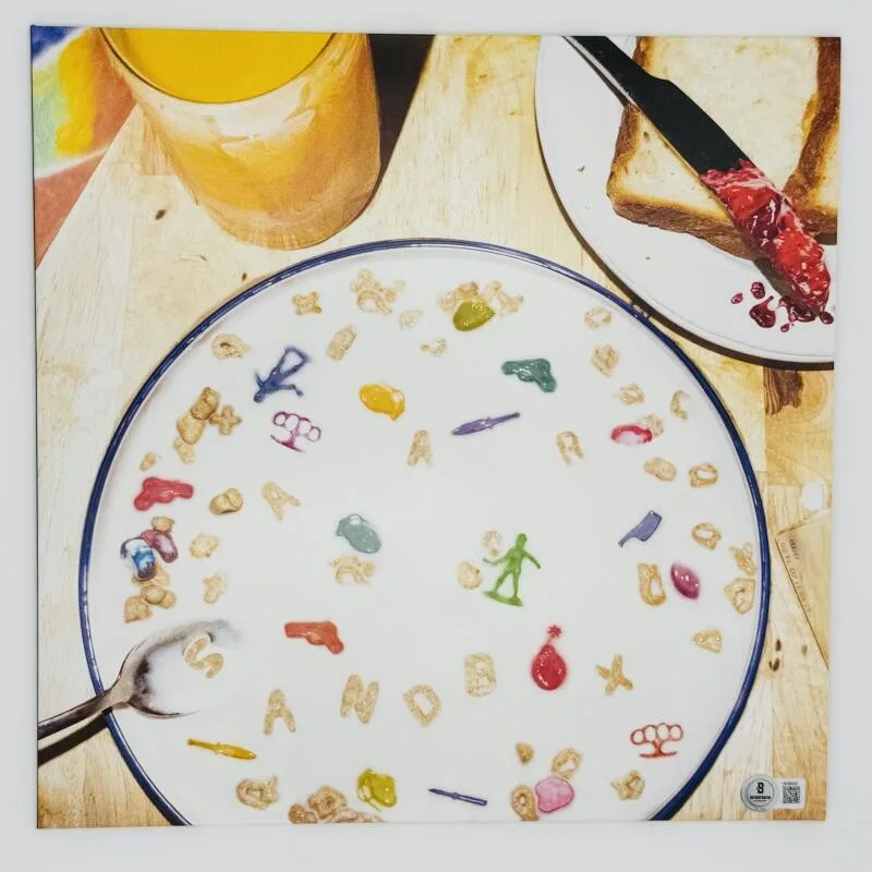 TYSON RITTER, NICK WHEELER, MIKE KENNERTY, CHRIS GAYLOR — ALL AMERICAN REJECTS SIGNED 2025 L/E SANDBOX VINYL RECORD TYSON RITTER BAS K09, image 3