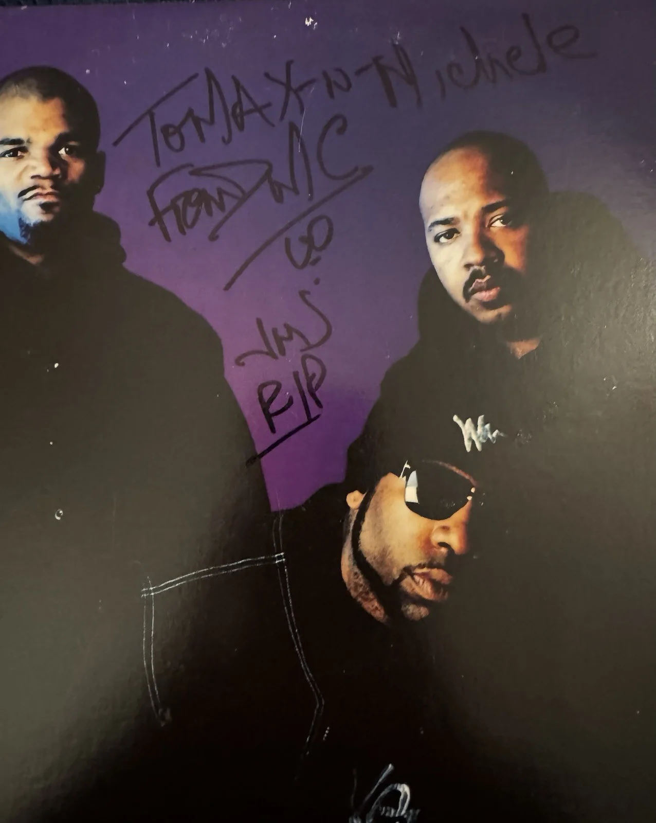 RUN DMC (Darryl McDaniel) Signed/Autographed Can I Get It, Yo Vinyl JSA LOA🔥, image 2