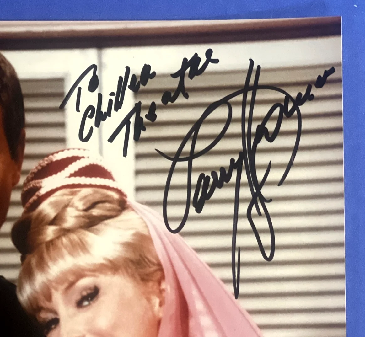Larry Hagman — Larry Hagman Signed 8x10 Photo I Dream of Jeanie JSA COA AQ69260, изображение 3