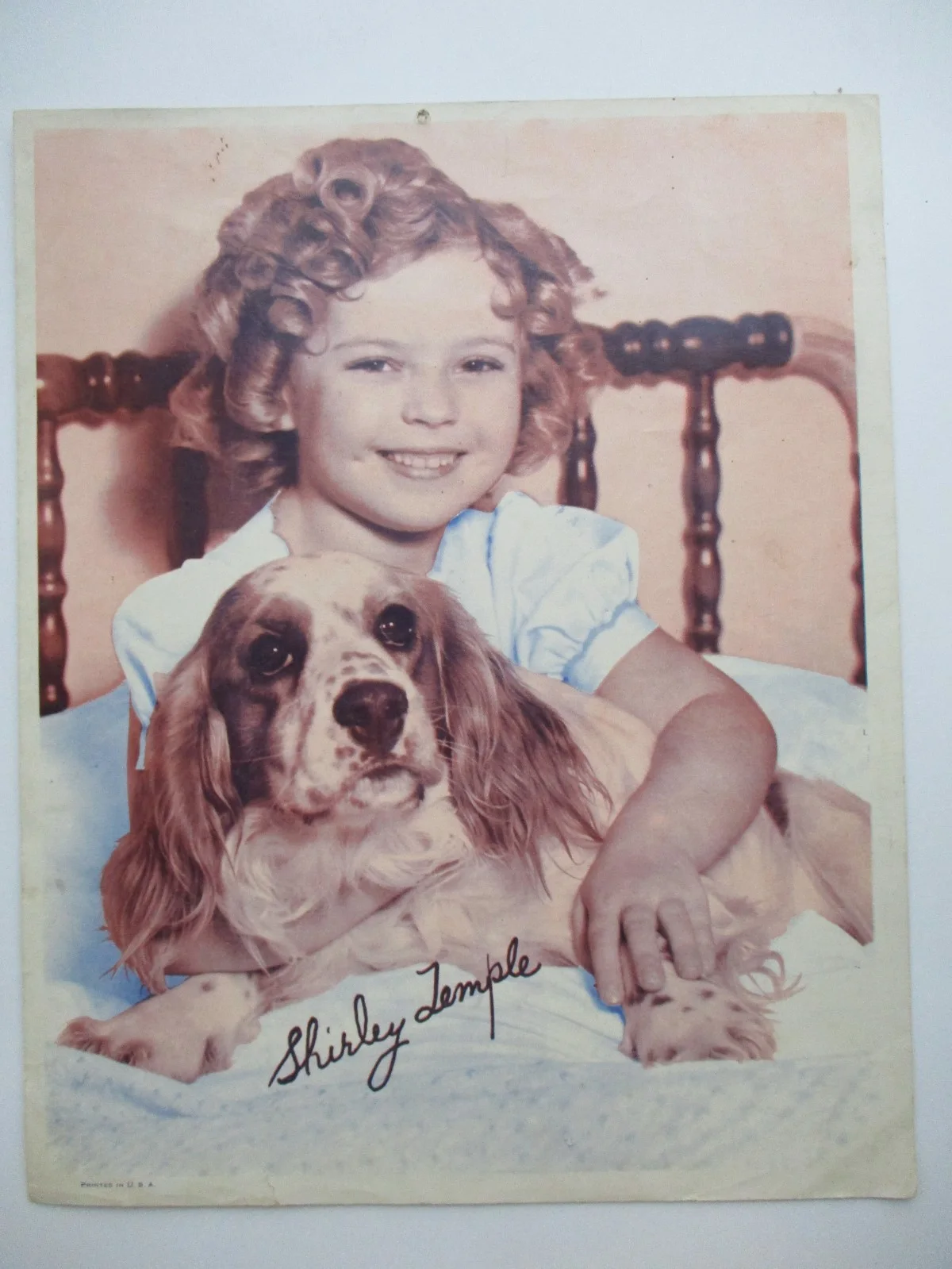 Shirley Temple — 2 Vintage Shirley Temple Photo's & 1 Collectable Book From 1934: All Original, изображение 3