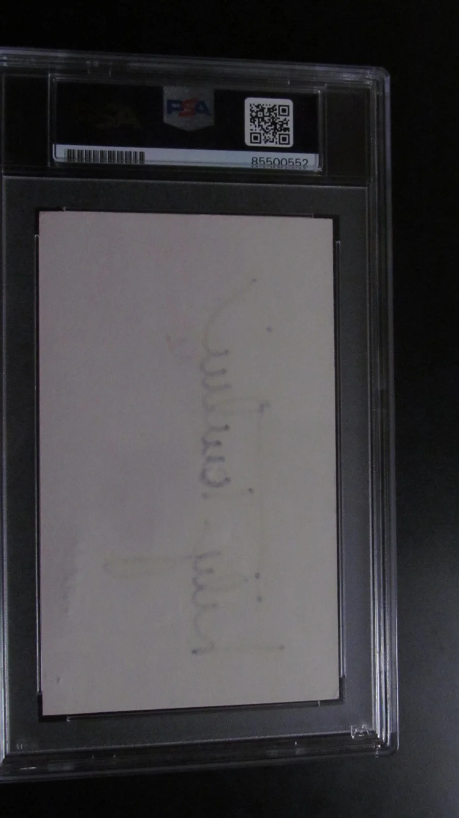 Lily Tomlin signed Index Card PSA Certified, image 3