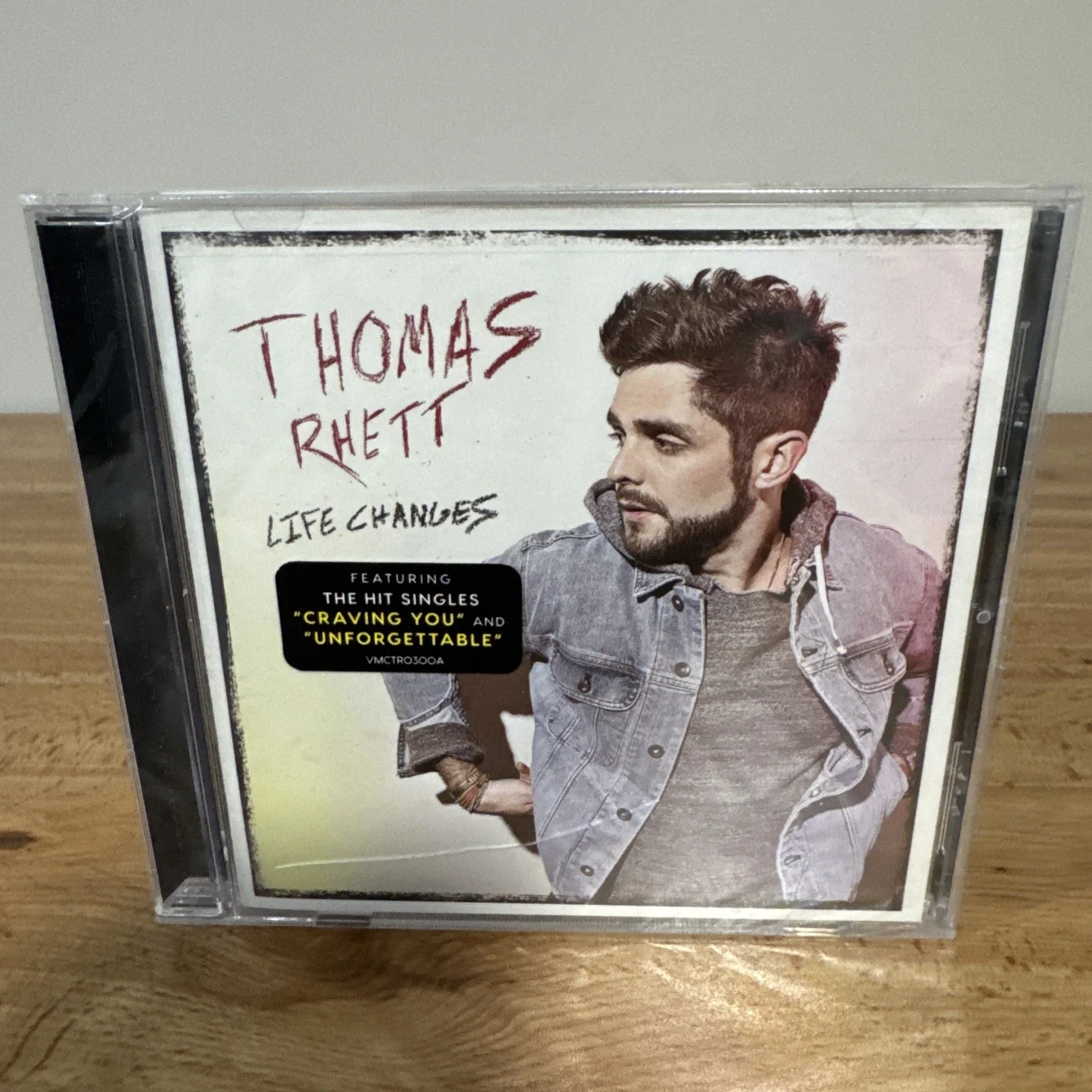 Thomas Rhett SIGNED/ AUTOGRAPHED “Life Changes” Album Flats Sealed CD, image 4