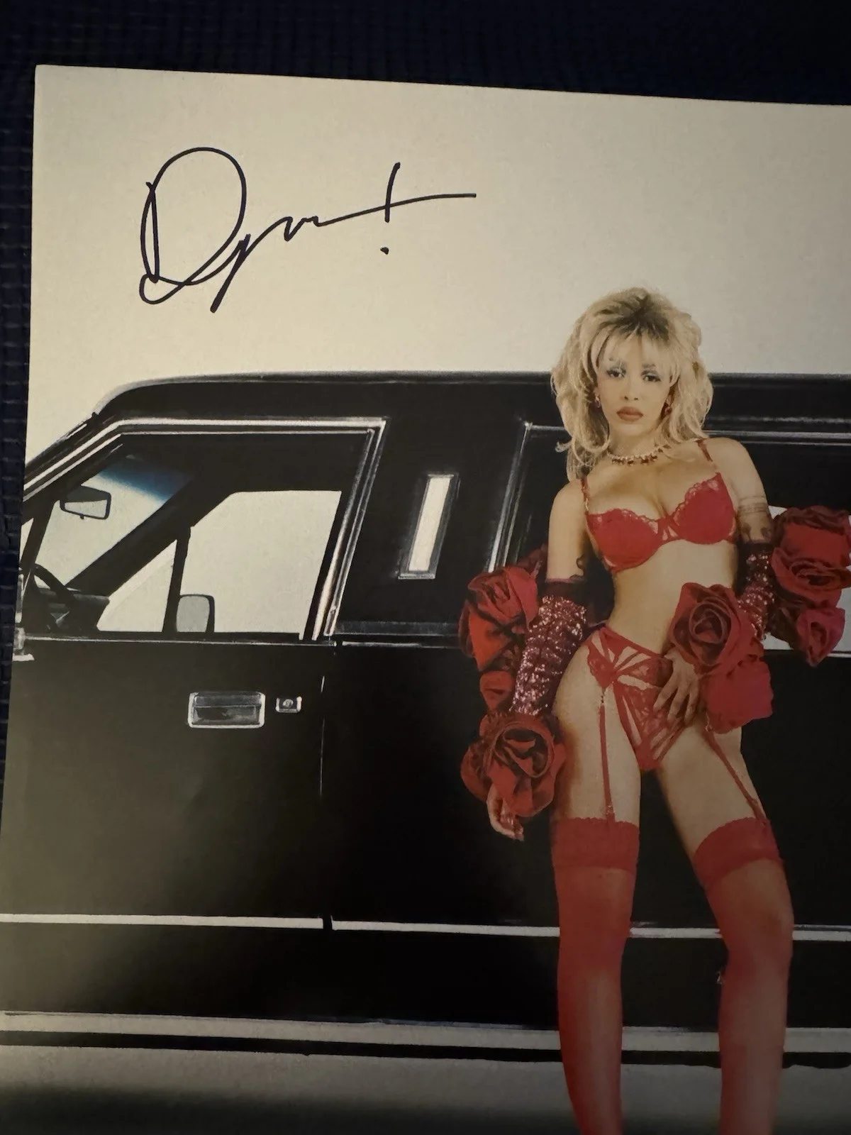 DOJA CAT Signed/Autographed Vie Insert W/Vinyl🔥, image 2
