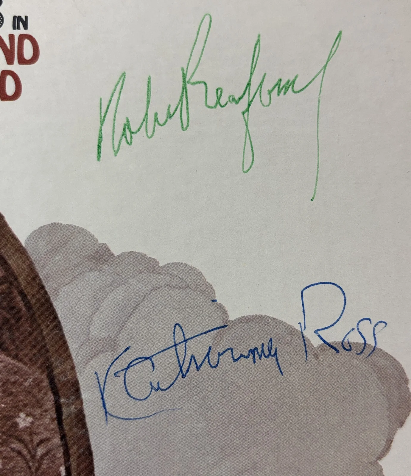 AUTOGRAPHS Butch Cassidy LP ~ PAUL NEWMAN, ROBERT REDFORD, KATHERINE ROSS w/COA, изображение 4