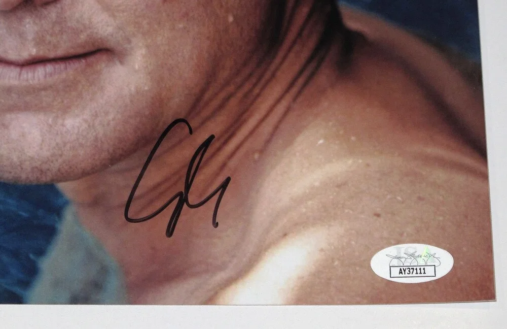 GEORGE CLOONEY — George Clooney signed Autographed 8x10 Photo SEXY b JAY KELLY Ocean's 11 JSA COA, изображение 5