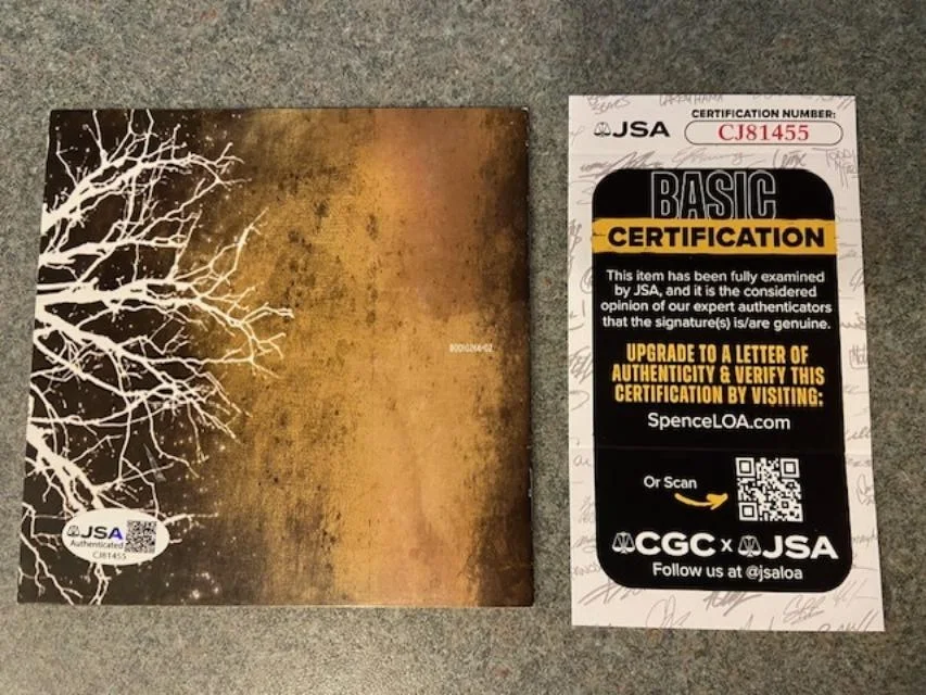 OneRepublic Dreaming Out Loud JSA Signed Framed Autograph CD Booklet Ryan Tedder, image 3