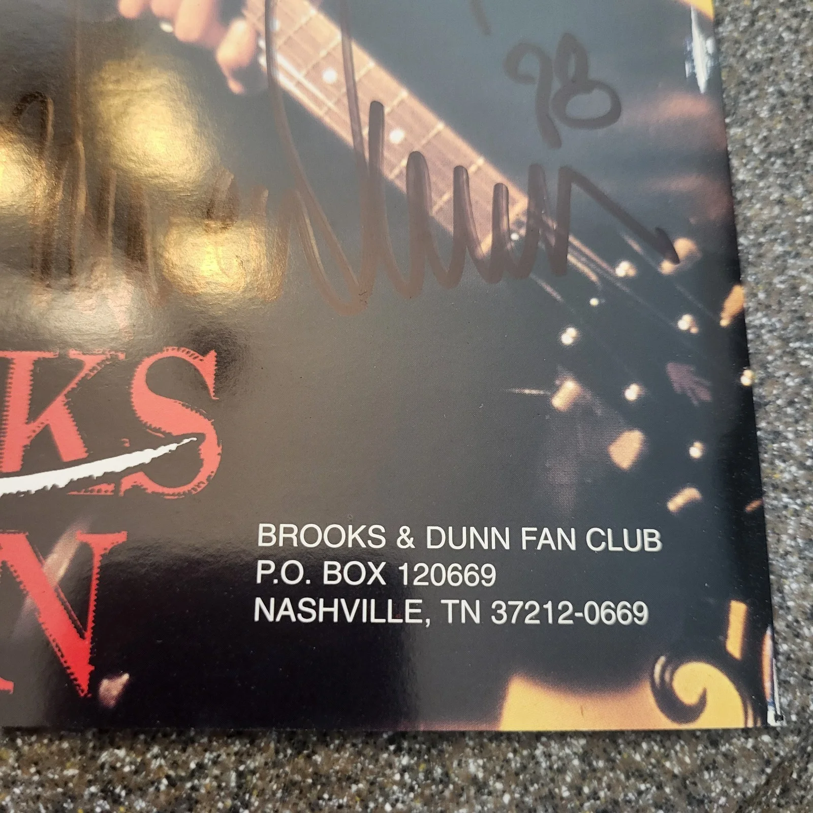 Kix Brooks & Ronnie Dunn Signed 8x10 Photo Vintage Autographed Country Western, изображение 2
