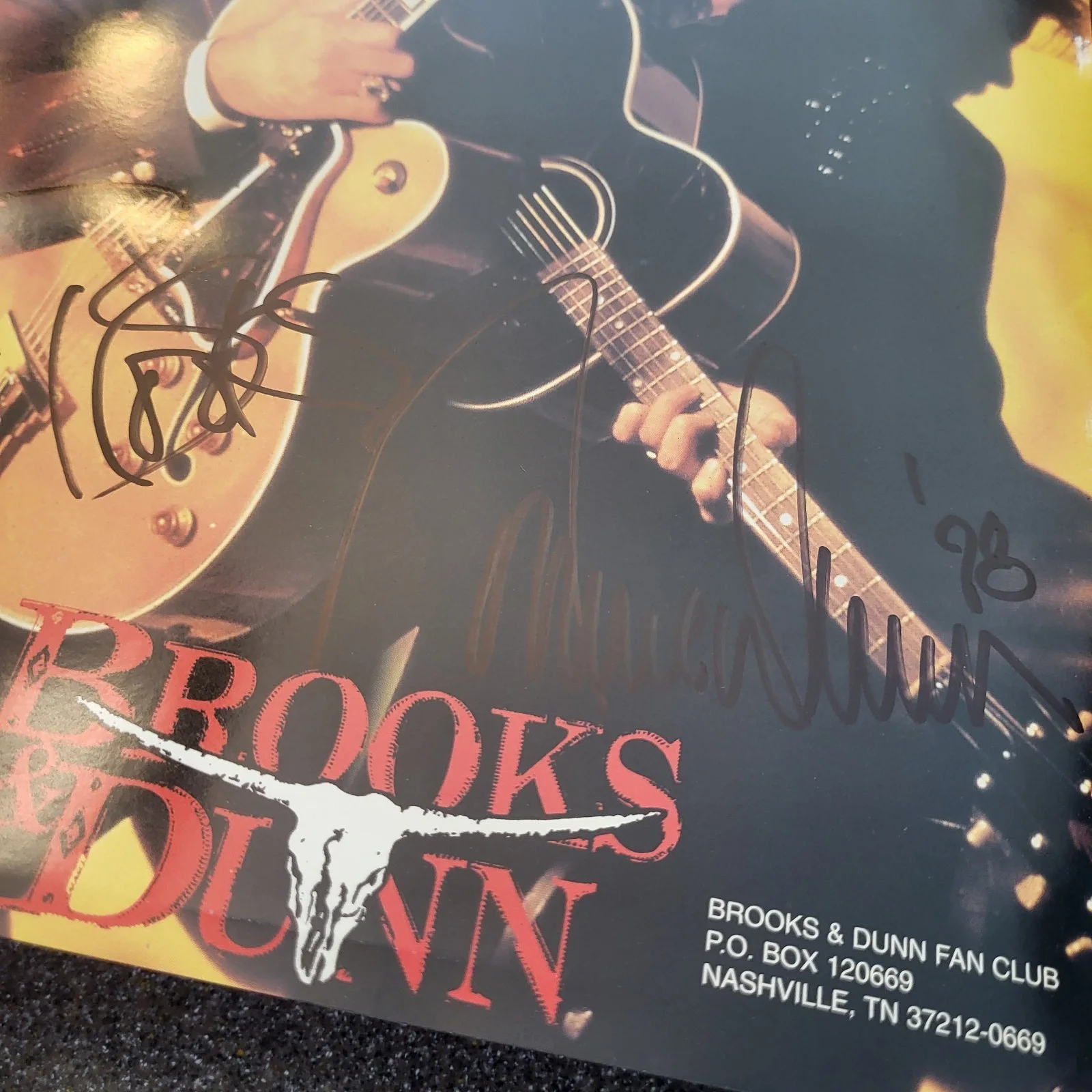 Kix Brooks & Ronnie Dunn Signed 8x10 Photo Vintage Autographed Country Western, изображение 5