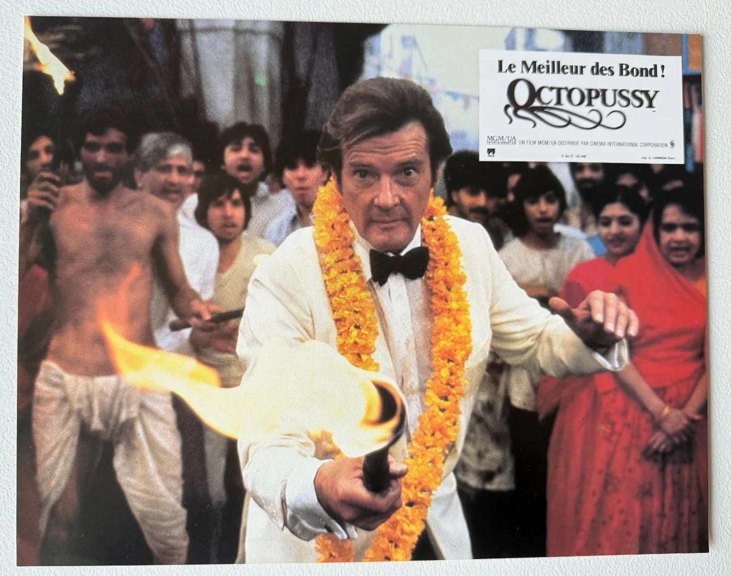 Octopussy 1983 French Lobby Cards x16 + Original Envelope – James Bond Full Set, image 3