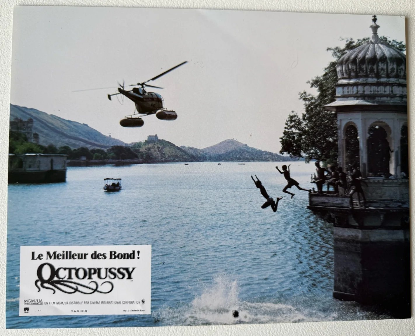 Octopussy 1983 French Lobby Cards x16 + Original Envelope – James Bond Full Set, image 4